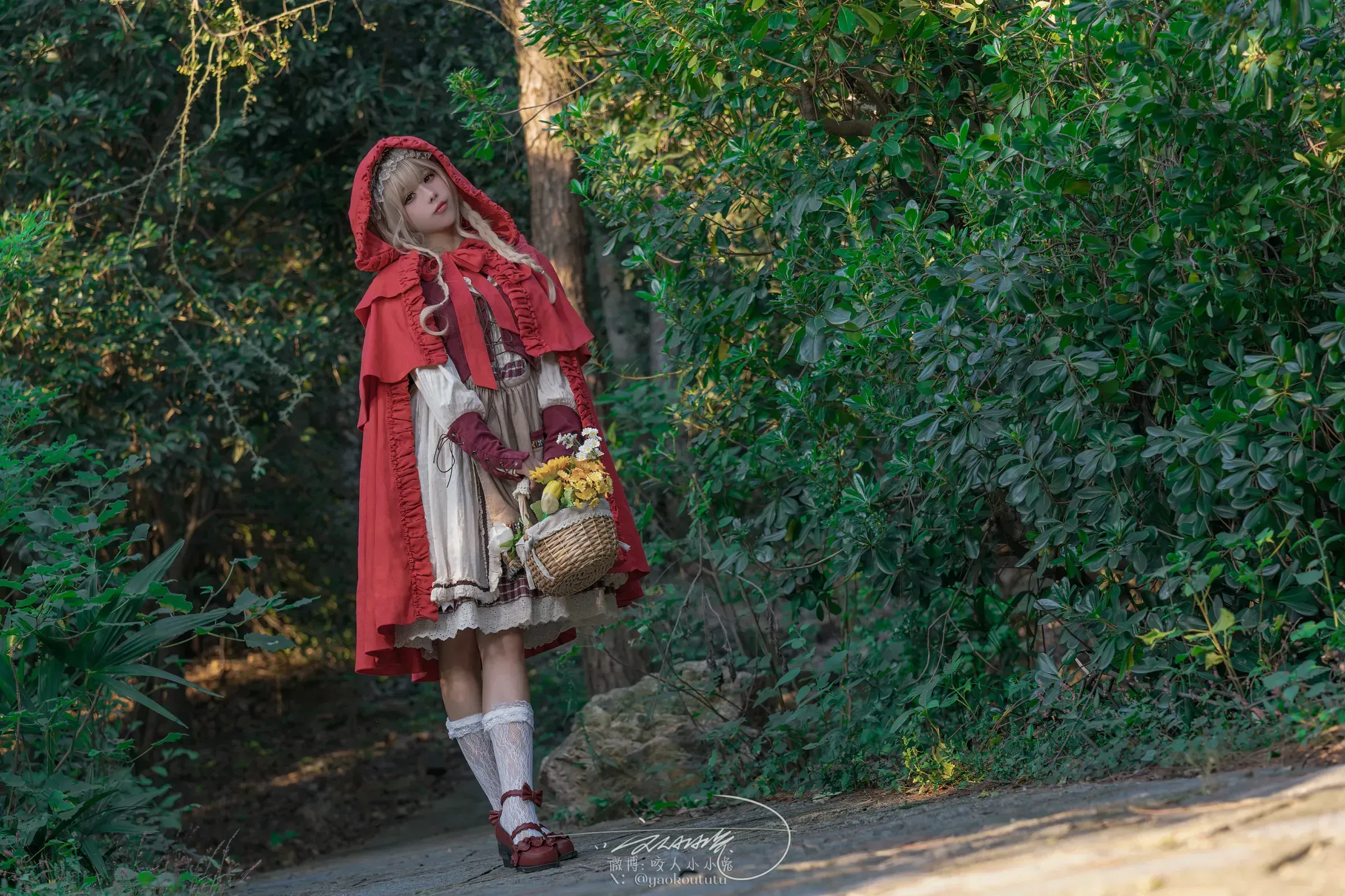 咬一口兔娘 – 迷途小红帽 Cosplay-第4张