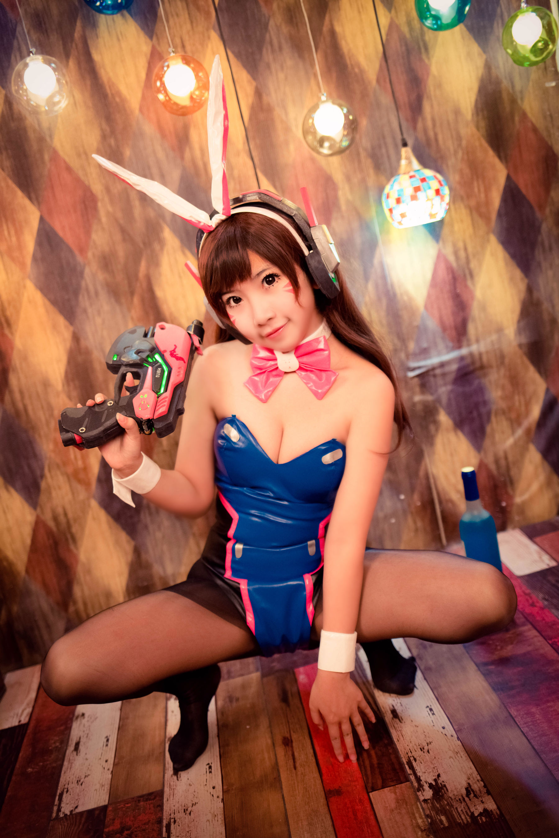 萝莉蜜嘟喵 DVA兔女郎 Cosplay-第3张