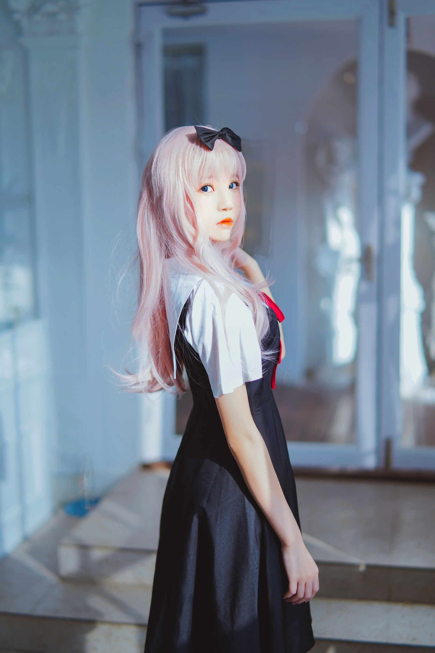 [萝莉COS] 桜桃喵《藤原千花》 Cosplay-第5张