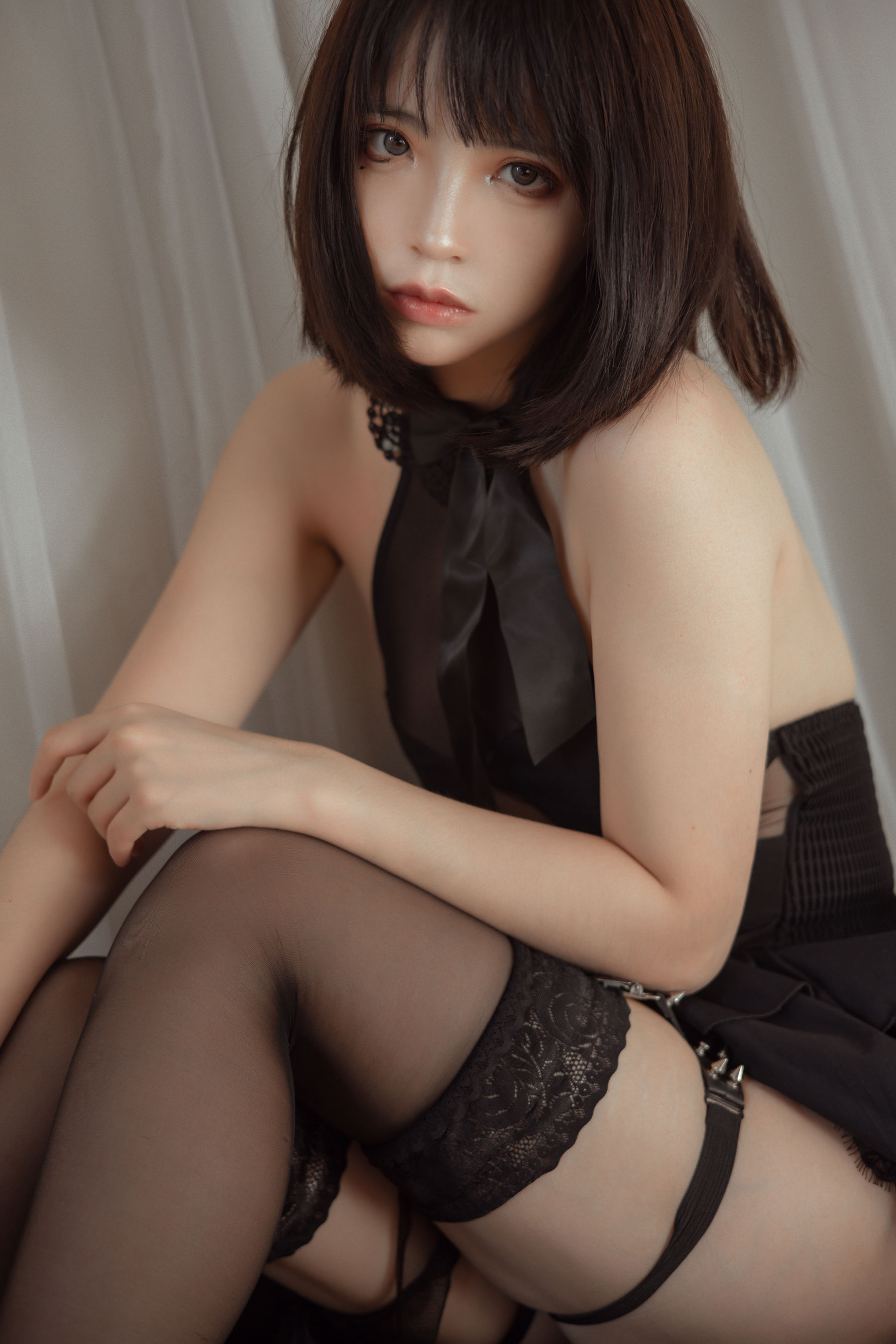 疯猫ss – 民宿黑裙 Cosplay-第7张