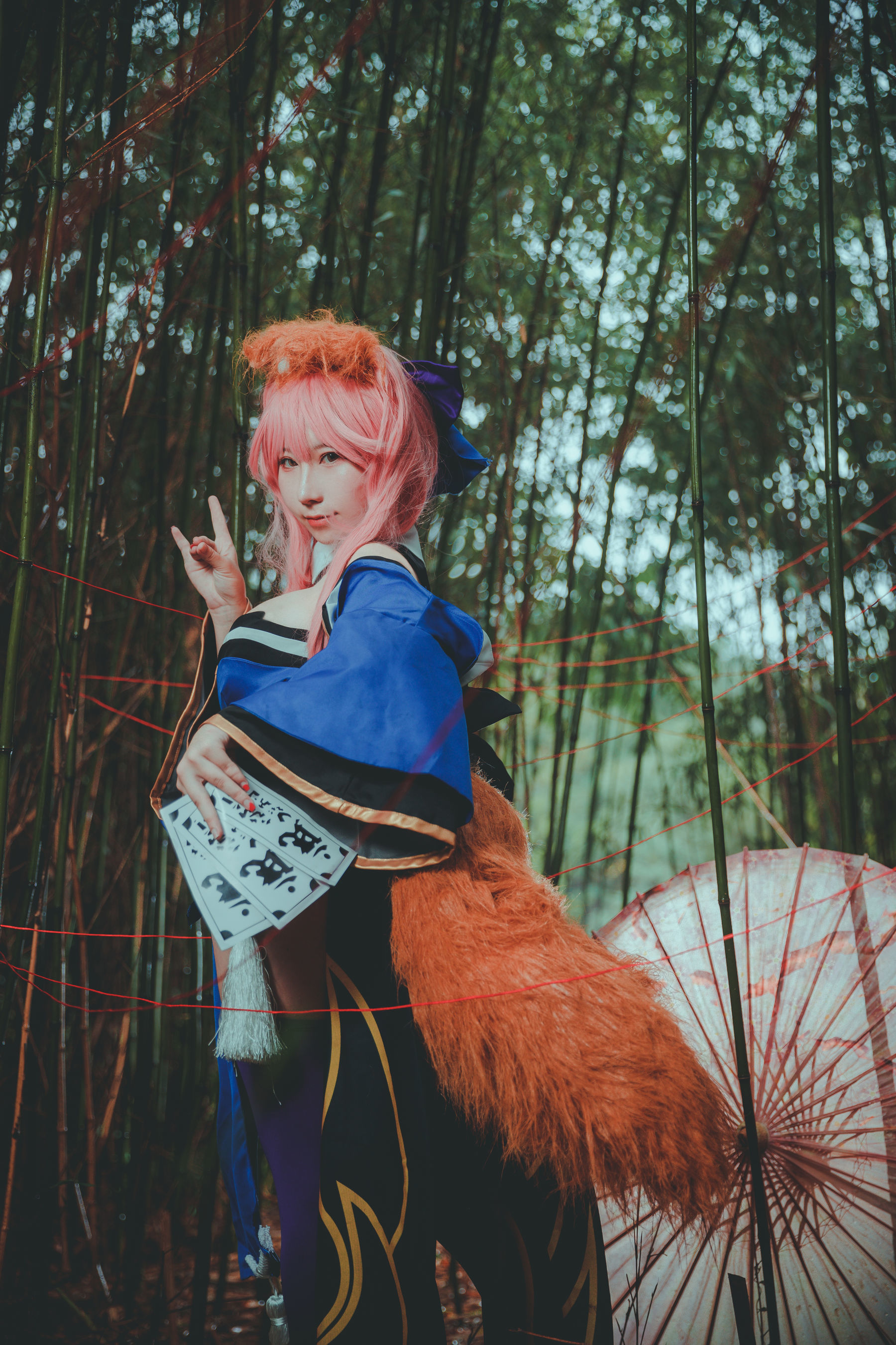 动漫博主从从从从鸾 玉藻前 Cosplay-第6张