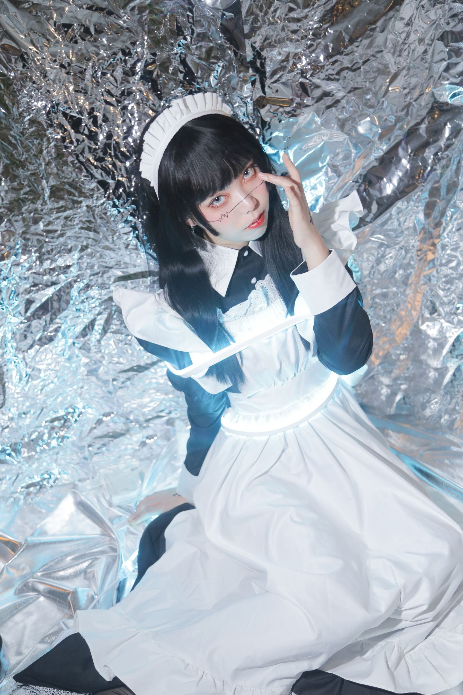 可爱妹子Fushii_海堂 – 生化女仆 Cosplay-第3张
