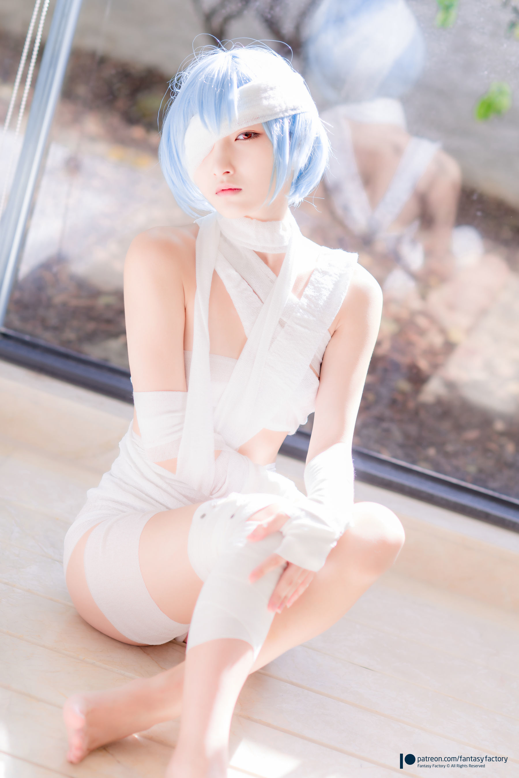 [Fantasy Factory] 小丁Cosplay – 魔女 浴池 黑丝 Cosplay-第6张