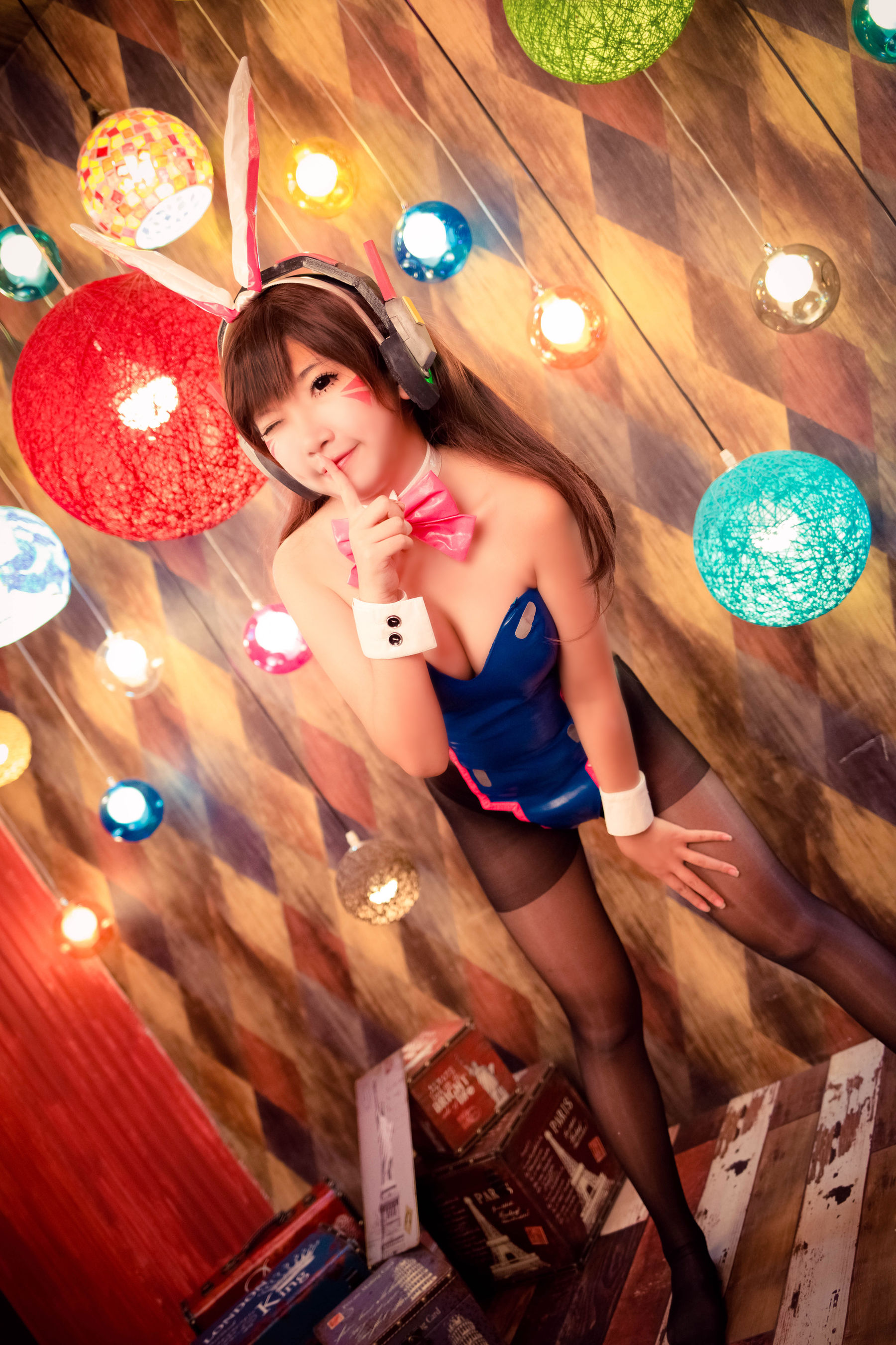 萝莉蜜嘟喵 DVA兔女郎 Cosplay-第2张