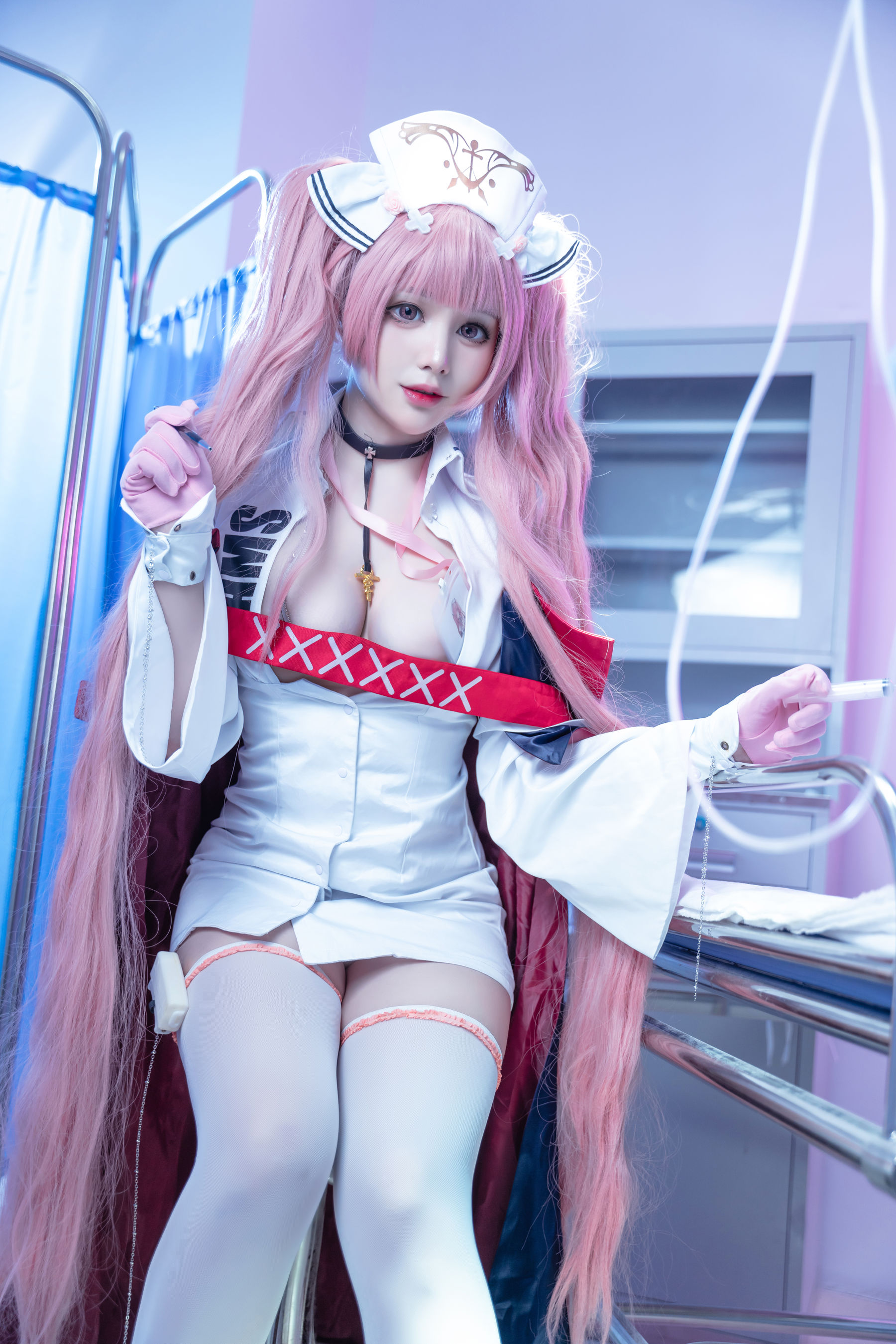 Shiroi_白井茶茶 – 碧蓝航线 英仙座护士 Cosplay-第6张