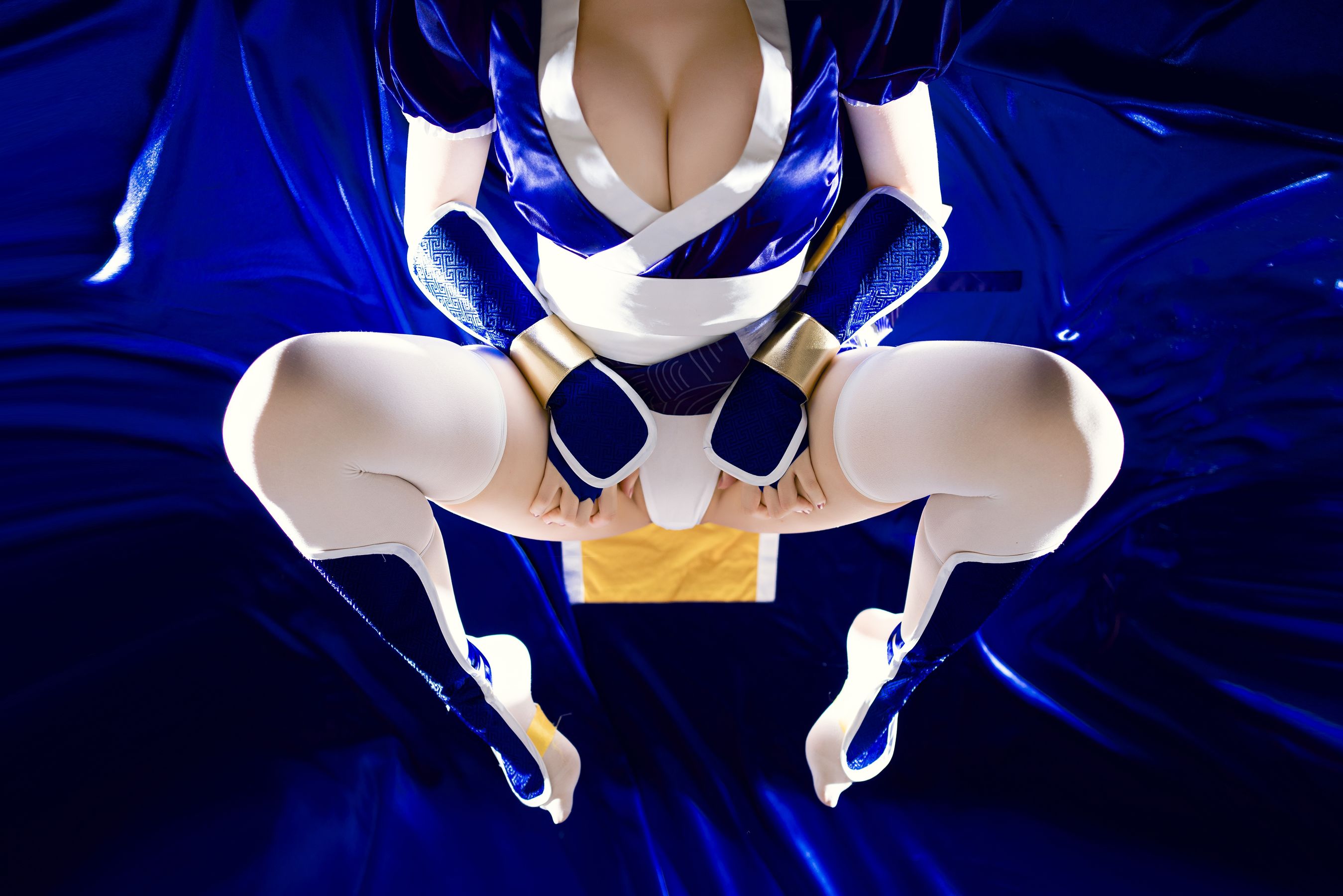 Coser小姐姐星之迟迟 – 死或生-霞 Cosplay-第2张