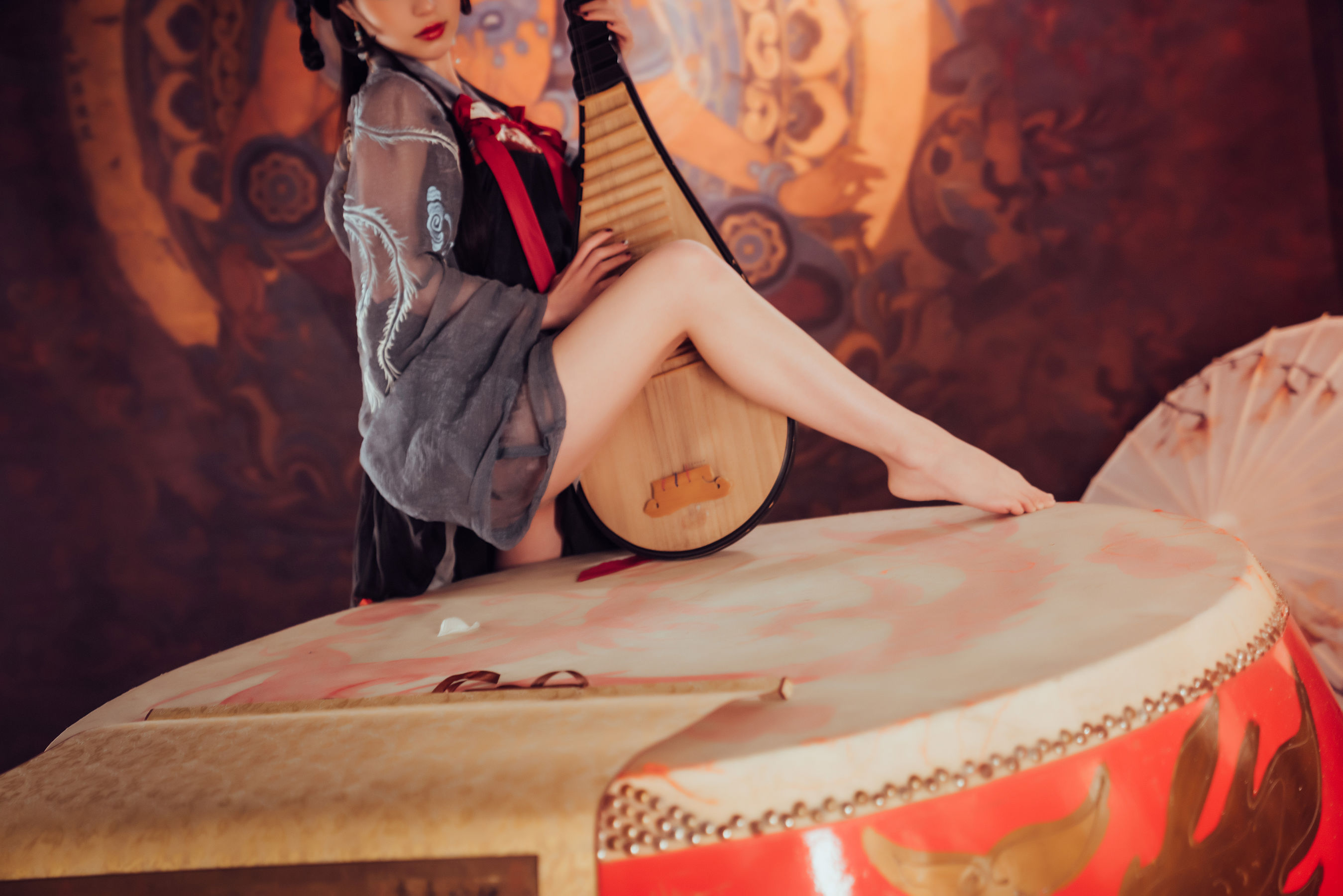 美少女晕崽 – 小琵琶精 Cosplay-第2张