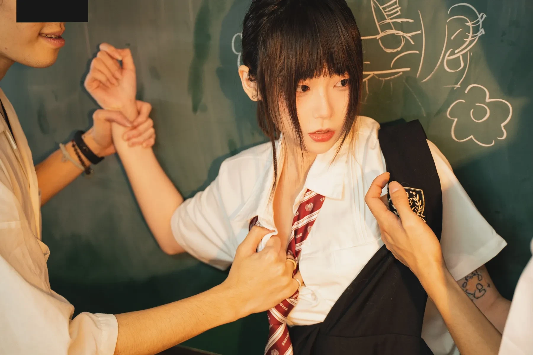 安曜曜 – 教室 放学后 Cosplay-第4张