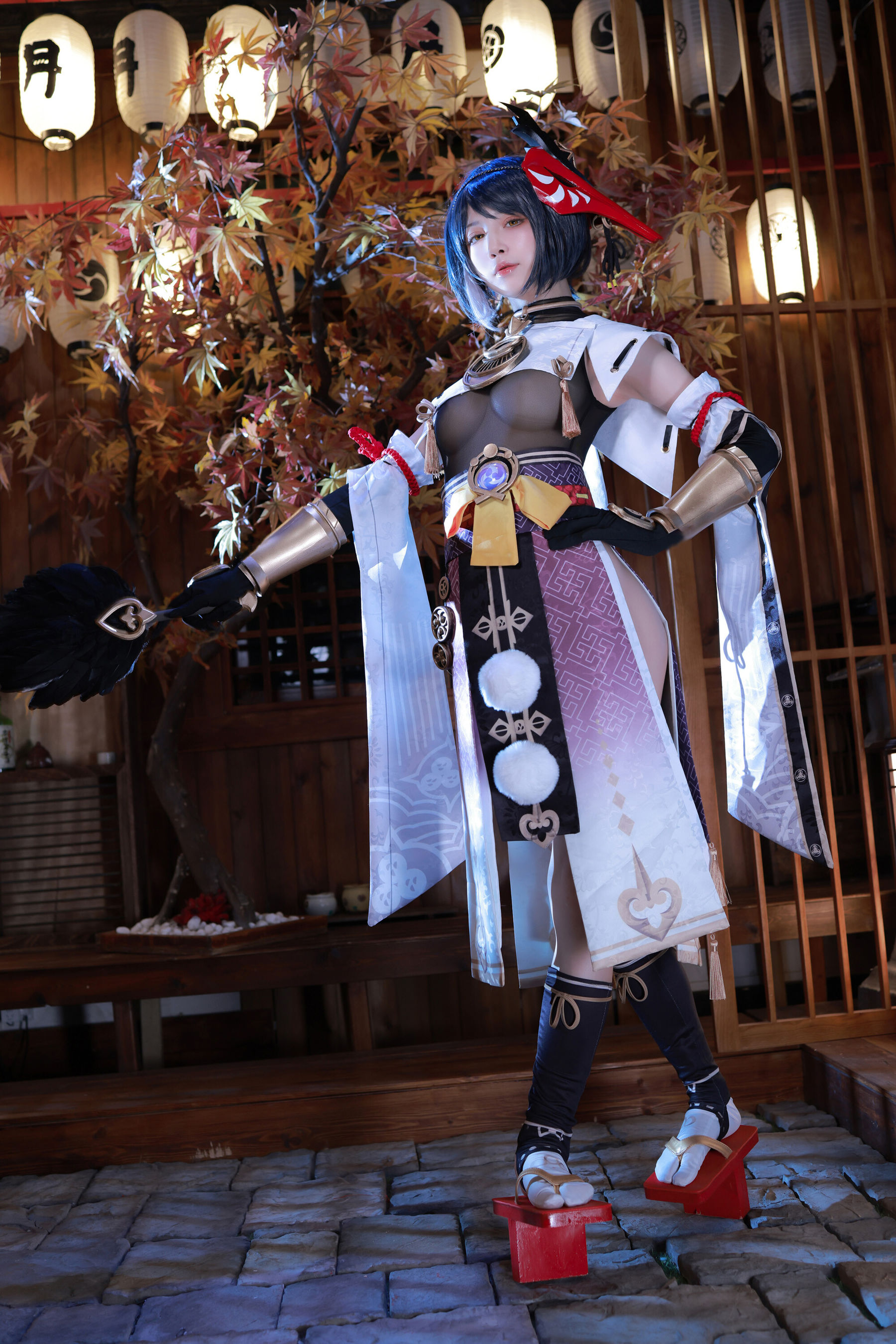动漫博主水淼aqua – 九条裟羅 Cosplay-第1张