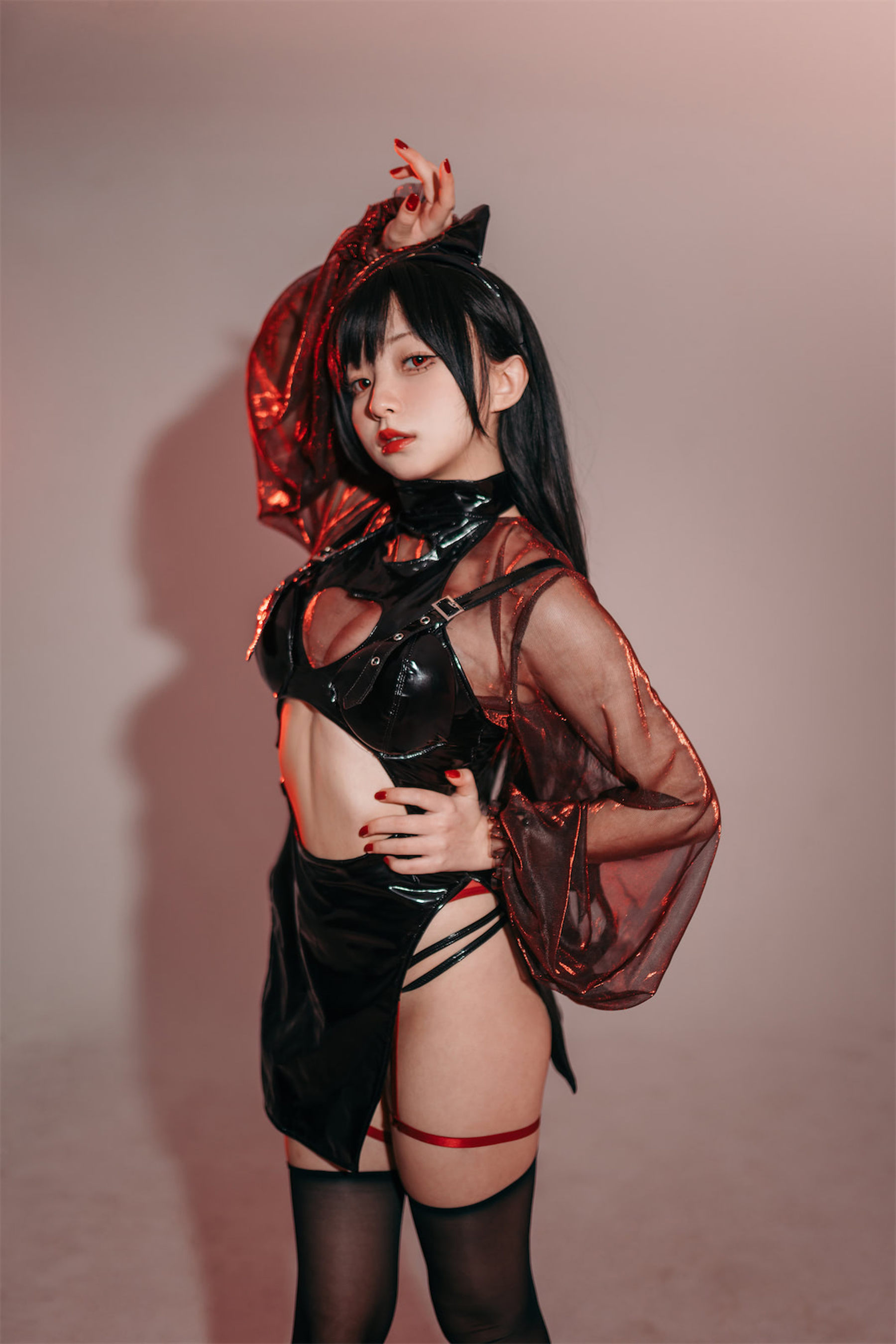 花铃 – 猩红护士 Cosplay-第1张