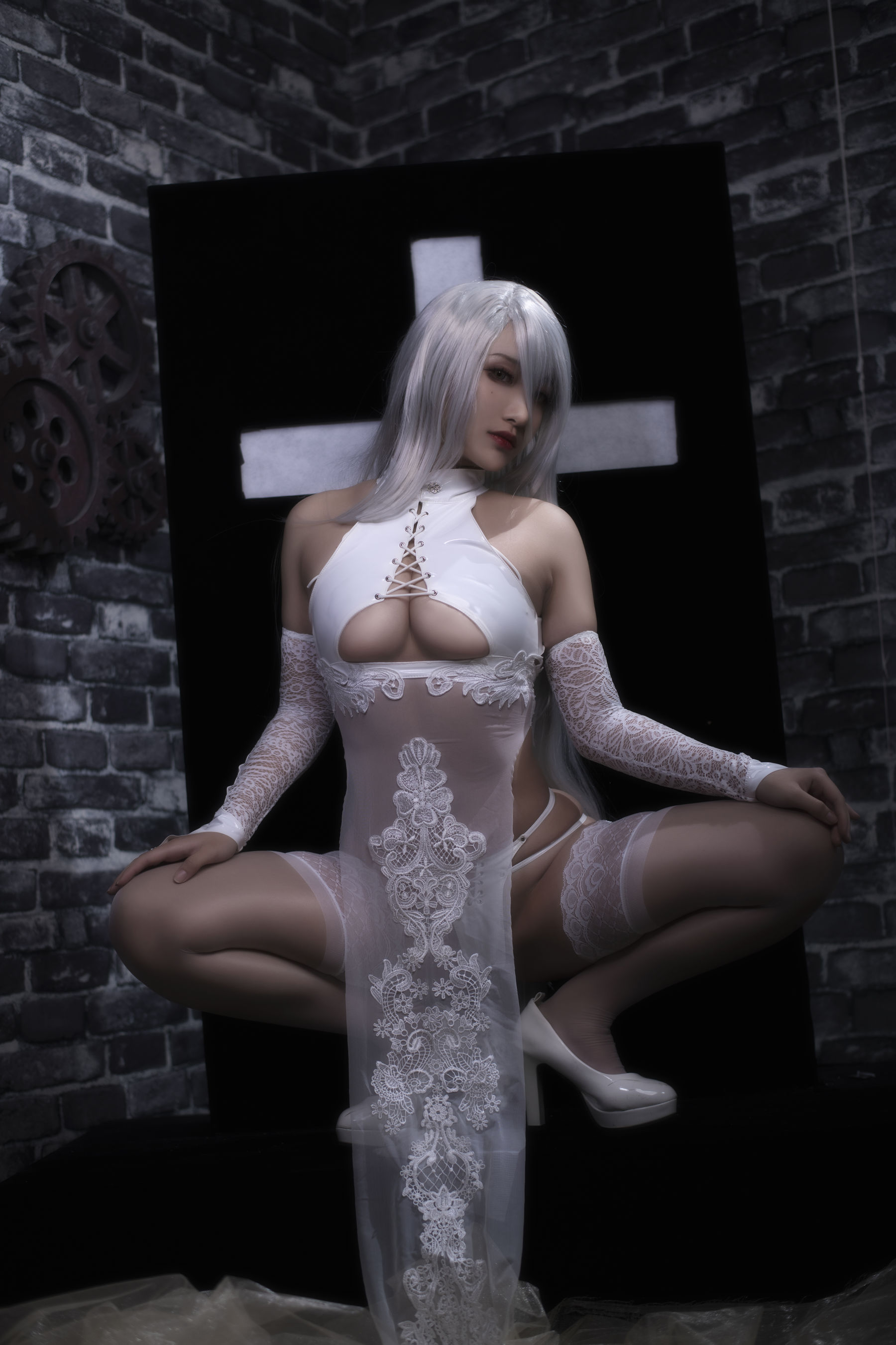动漫博主洛璃LoLiSAMA – 尼尔A2 Cosplay-第6张
