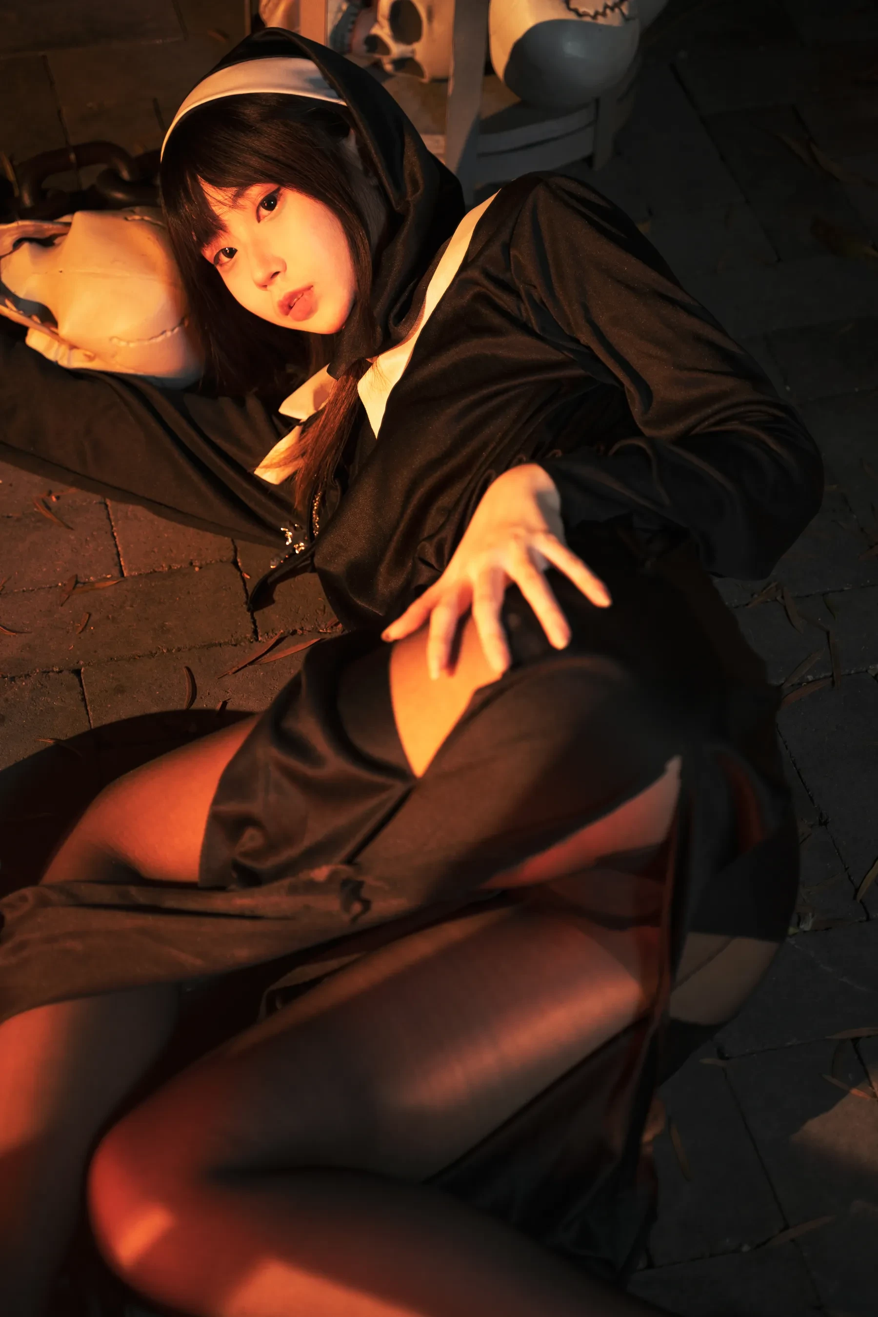 安曜曜 – 禁地修女 Cosplay-第9张