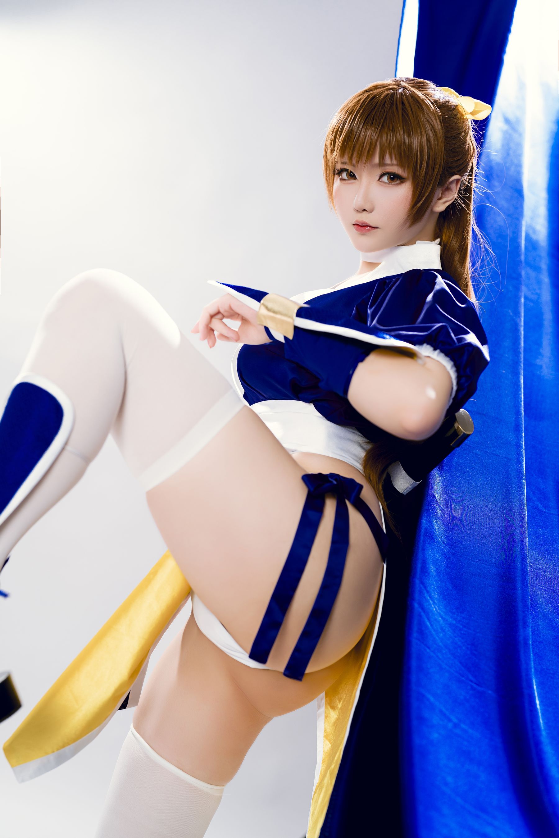 Coser小姐姐星之迟迟 – 死或生-霞 Cosplay-第59张