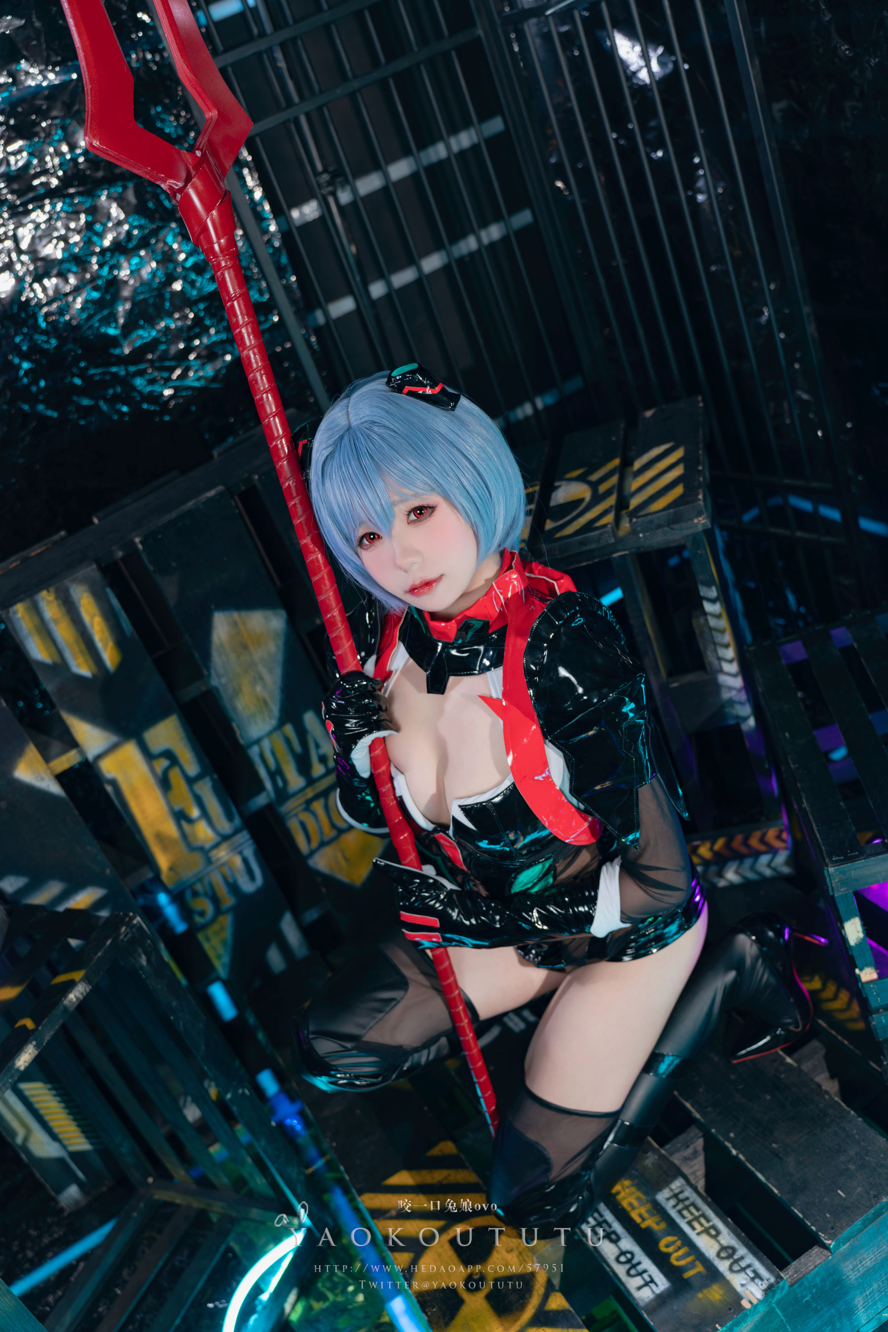 咬一口兔娘 – 黑凌波 Cosplay-第2张