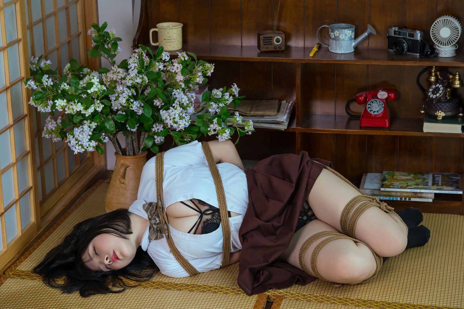 云溪溪 — 奶桃桃 潮汐+月 Cosplay-第9张