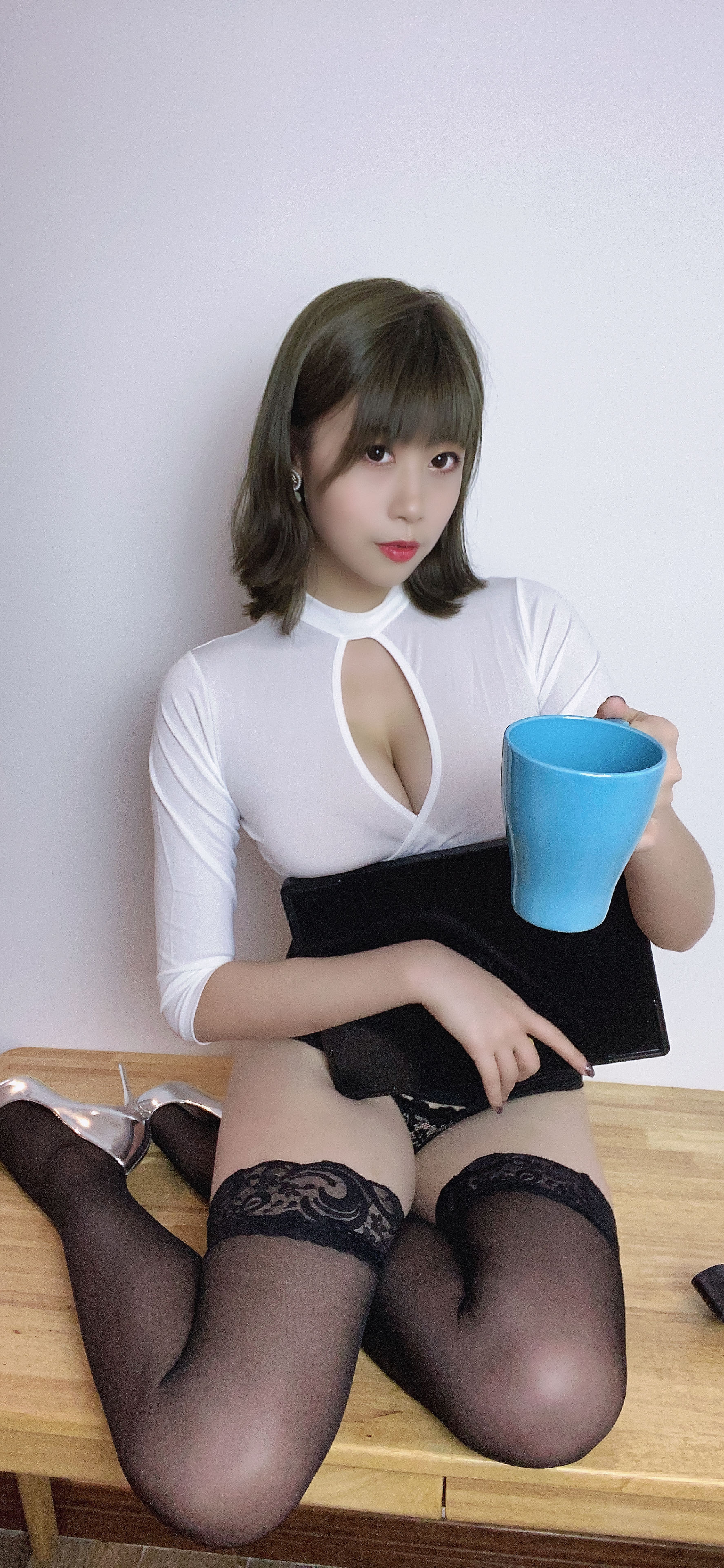 萌妹奈汐酱nice – 不务正业小秘书 Cosplay-第2张