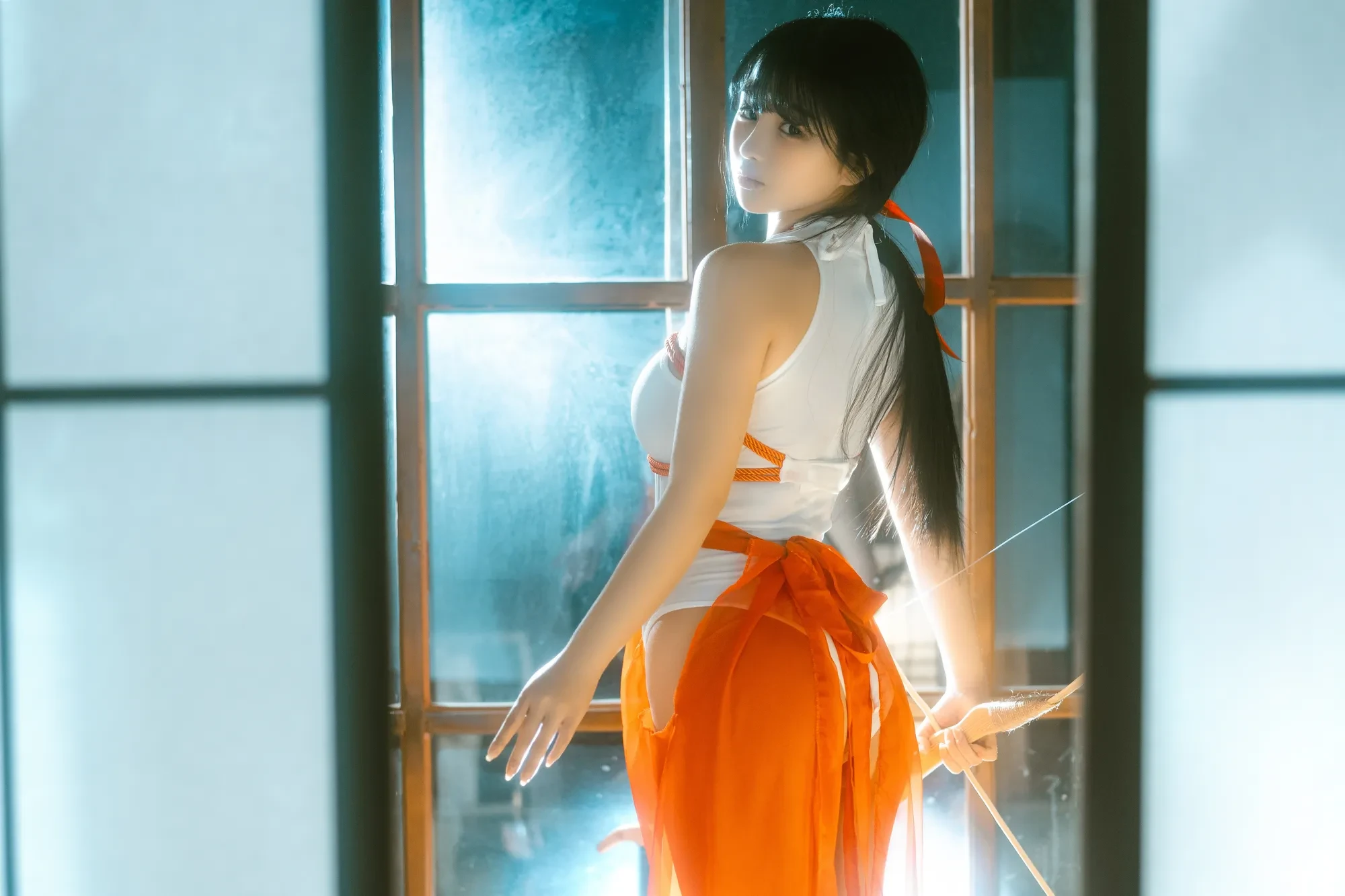 桜井宁宁 – 绳艺巫女 Cosplay-第61张