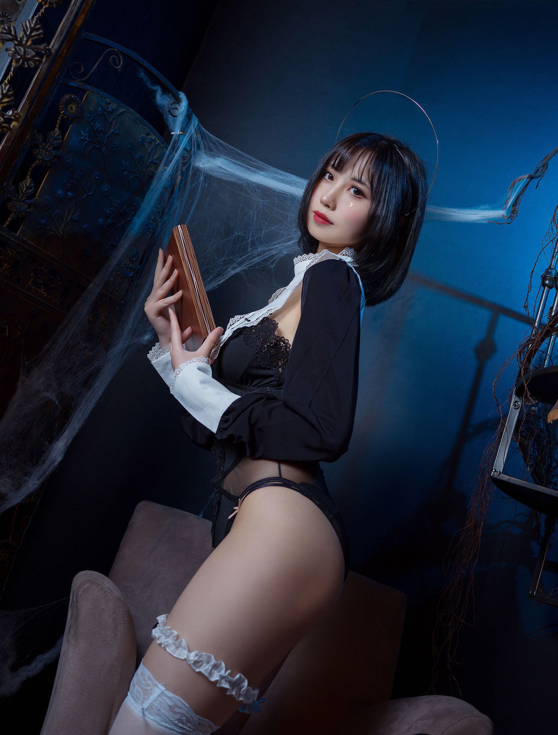 二次元少女念雪ww – 修女 Cosplay-第7张