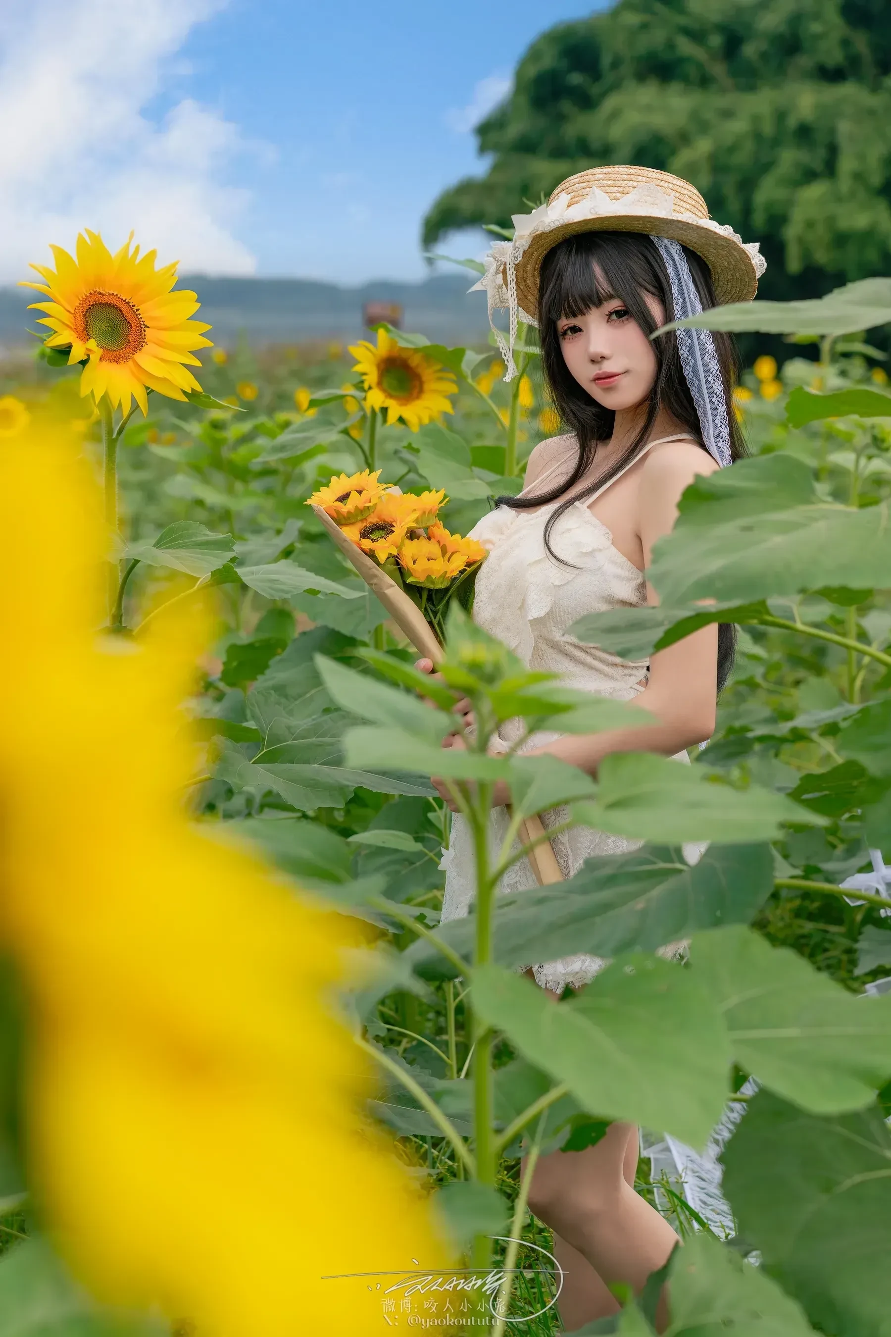 咬一口兔娘 – 7月作品『夏の葵』[70P] Cosplay-第2张