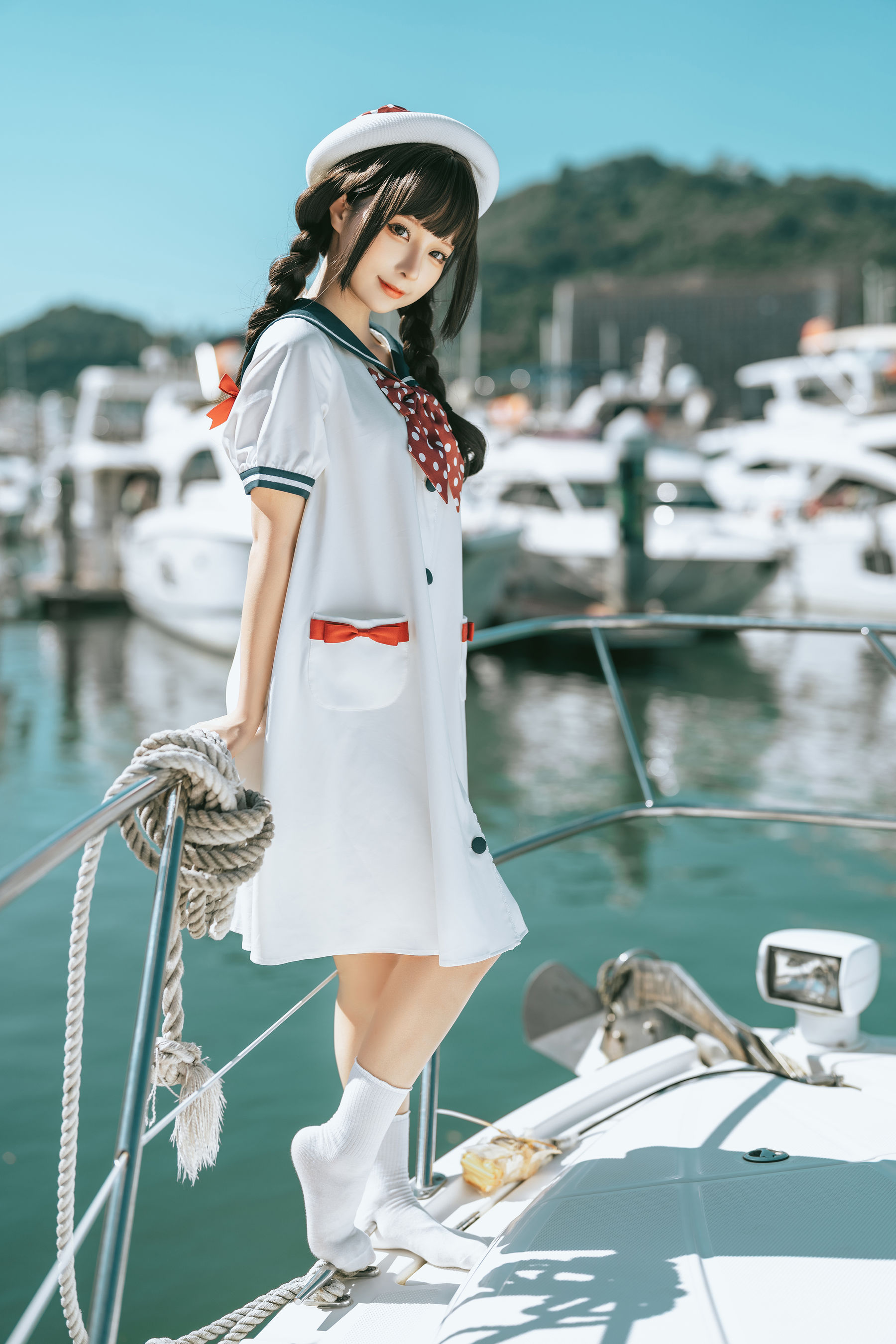 动漫博主蠢沫沫 – 水手日记（绅士版） Cosplay-第4张