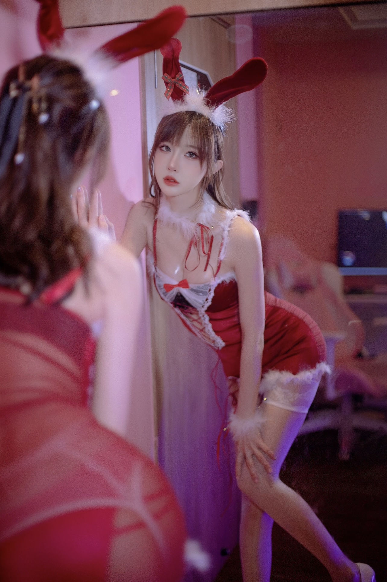 余多多Dudu – 圣诞特辑 Cosplay-第4张