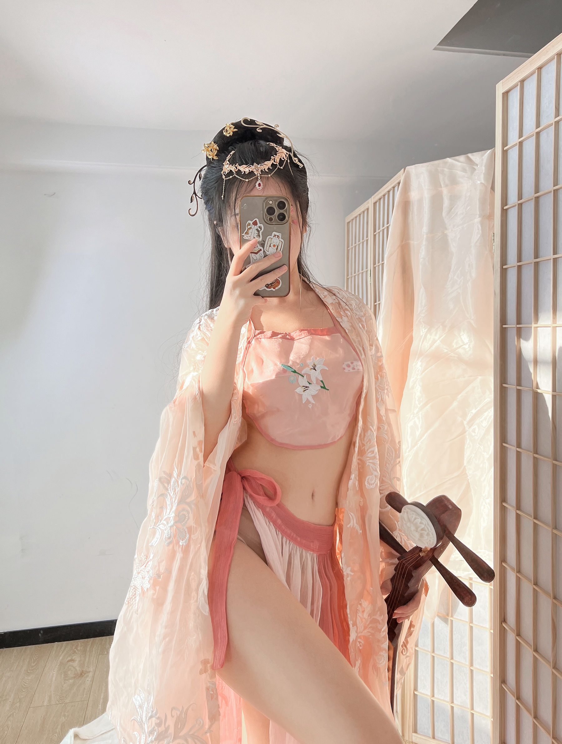 微博人气Coser不呆猫 – 宫廷仕女 Cosplay-第4张