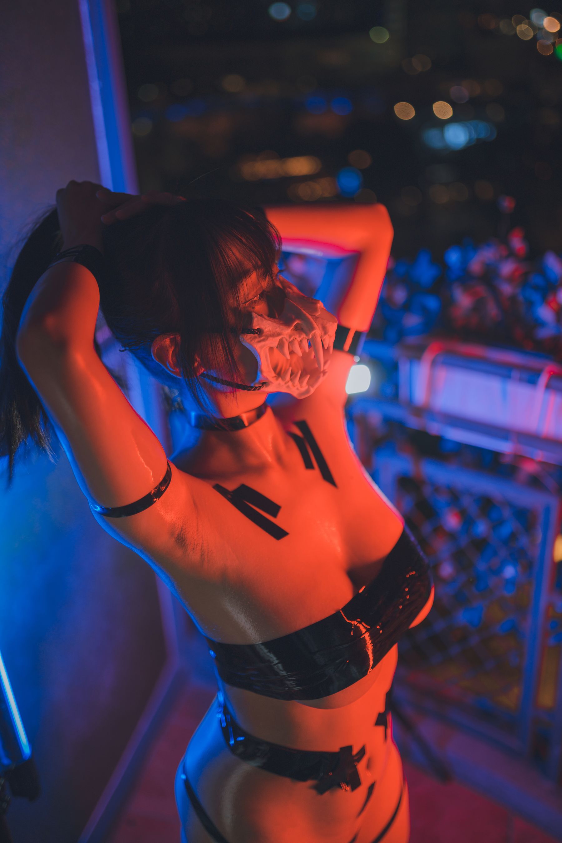浅安安 – 黑胶带 Cosplay-第44张