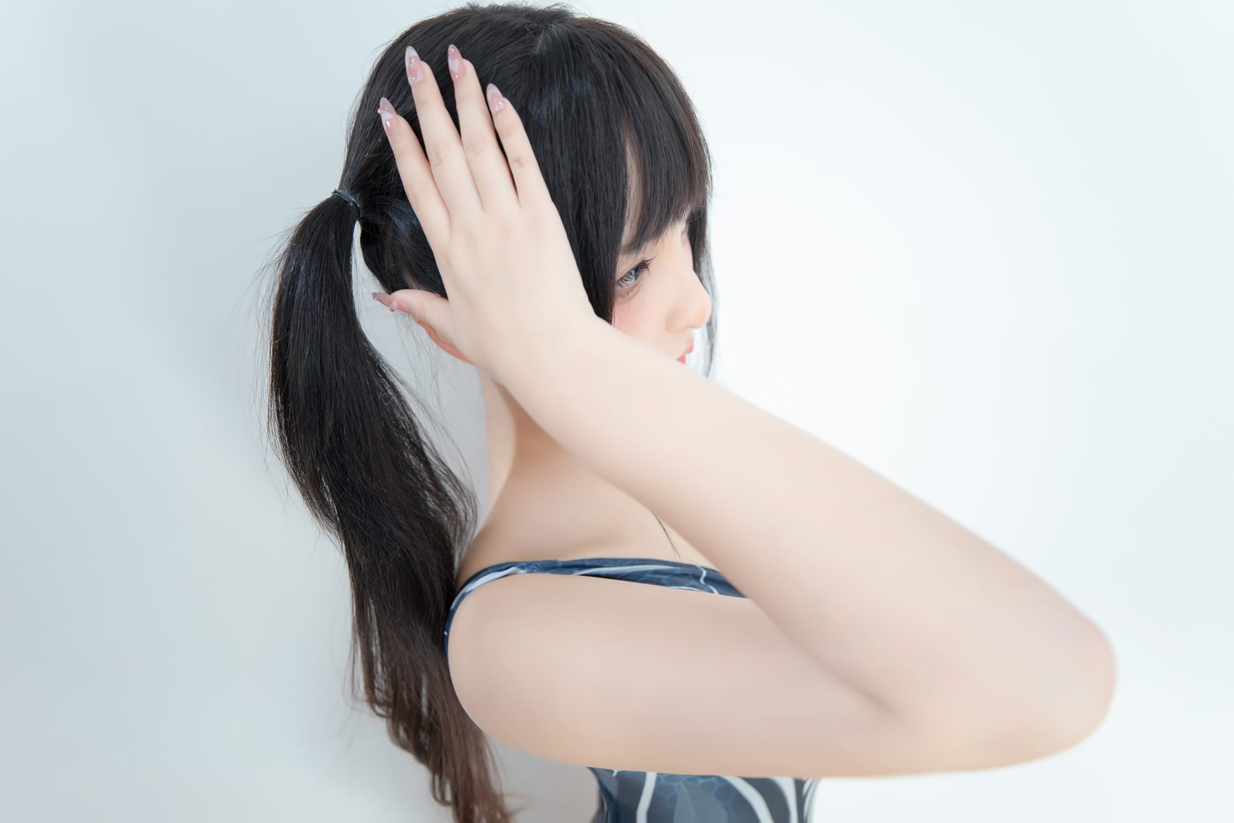 萝莉神楽坂真冬之蜘蛛女孩 Cosplay-第1张