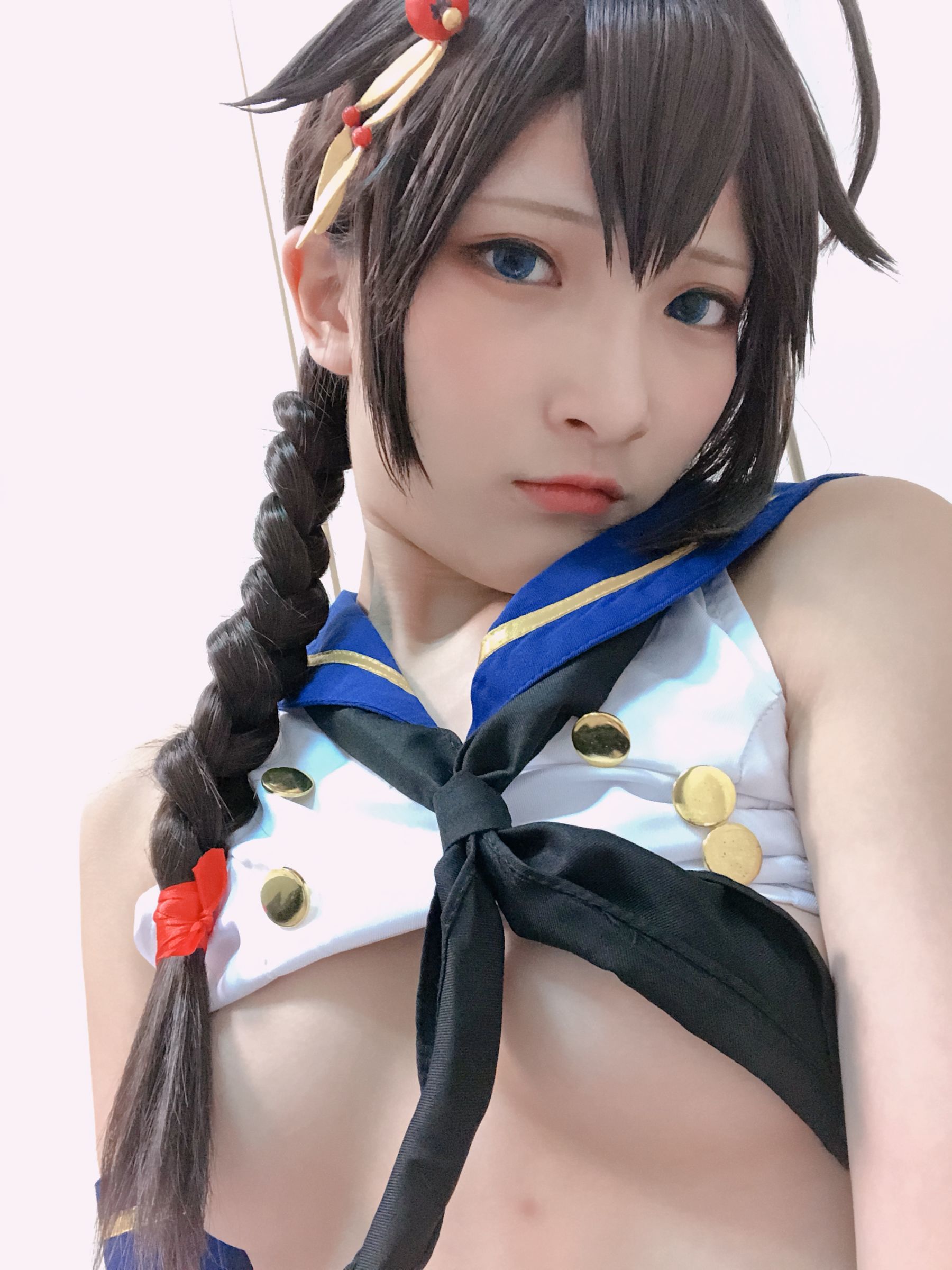 [Fantasy Factory] 小丁Cosplay – 和服 猫女女仆 Cosplay-第4张
