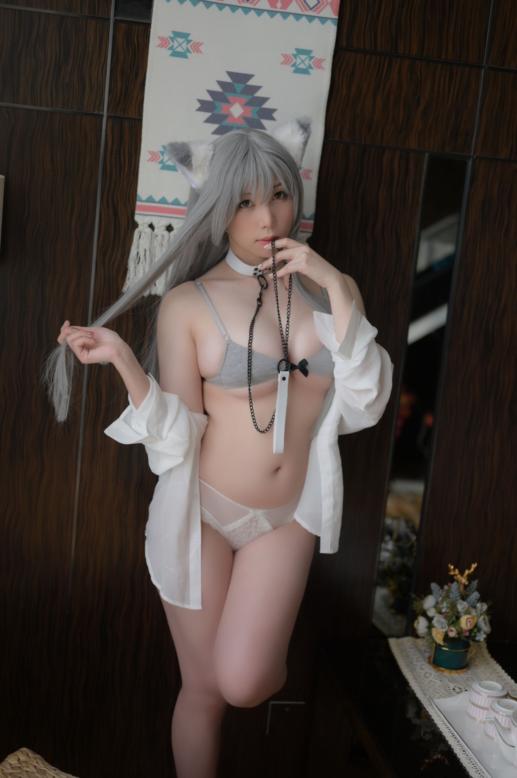 二次元巨乳美女鹿野希 – 肉肉的可爱 Cosplay-第19张