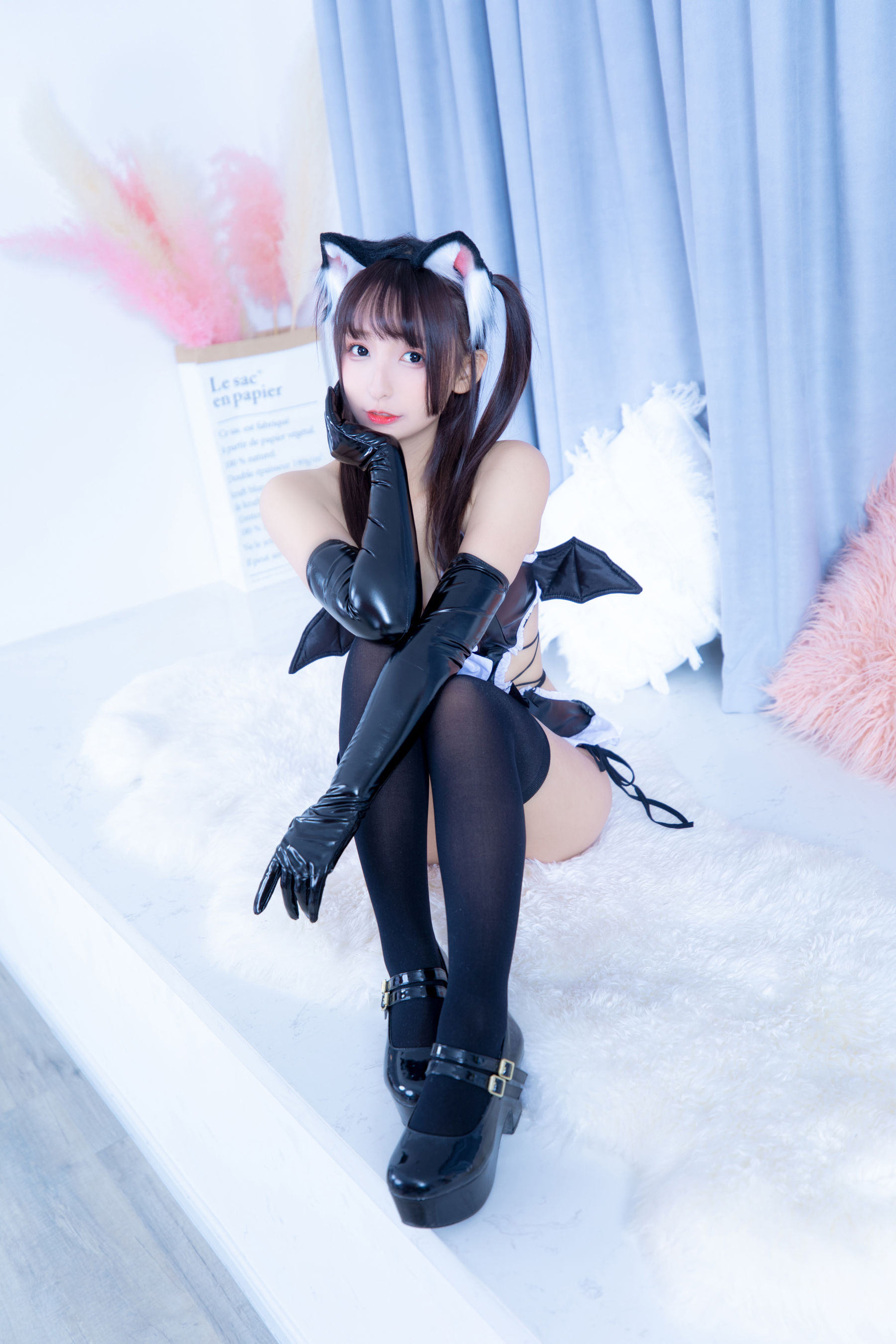 萝莉神楽板真冬 ねこタイム Cosplay-第4张