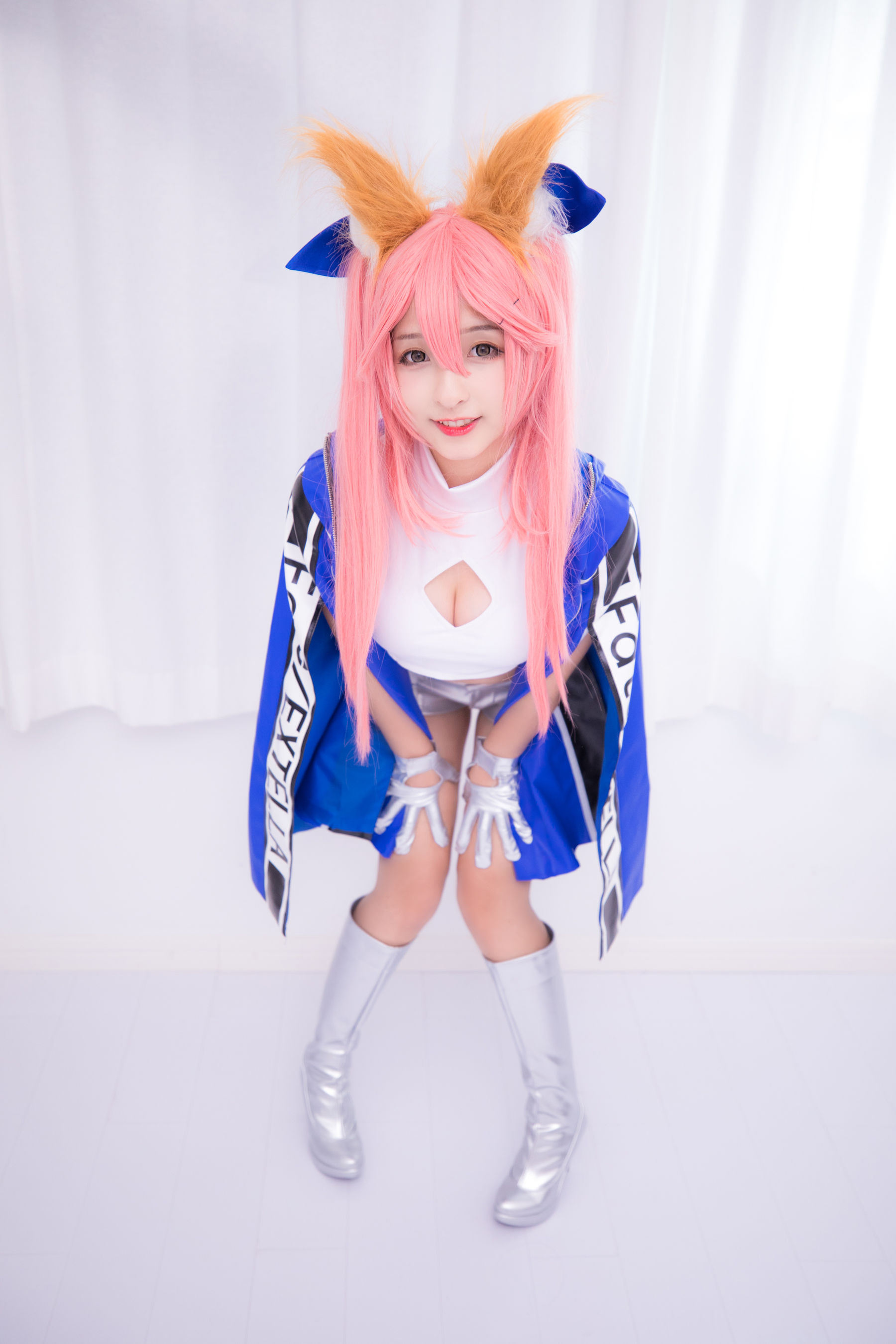 [萝莉COS] 神楽板真冬 目標はあなた、エンジン全開！！ Cosplay-第2张