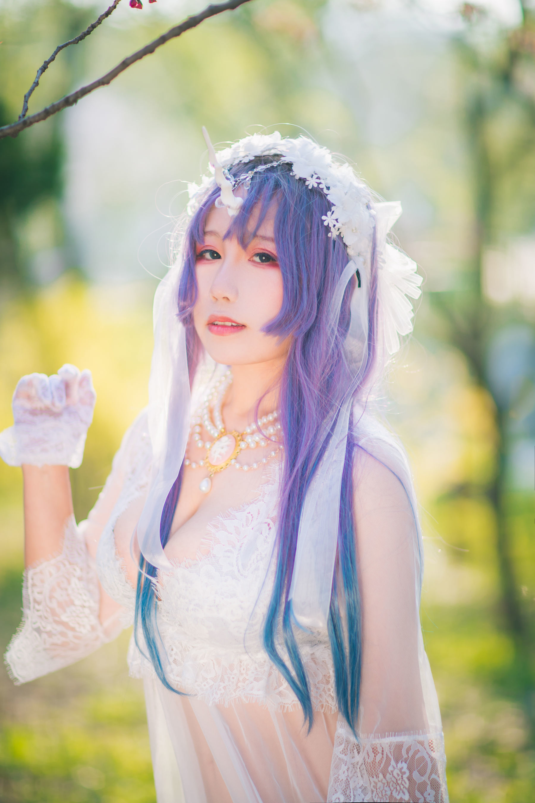 动漫博主从从从从鸾 独角兽 Cosplay-第1张