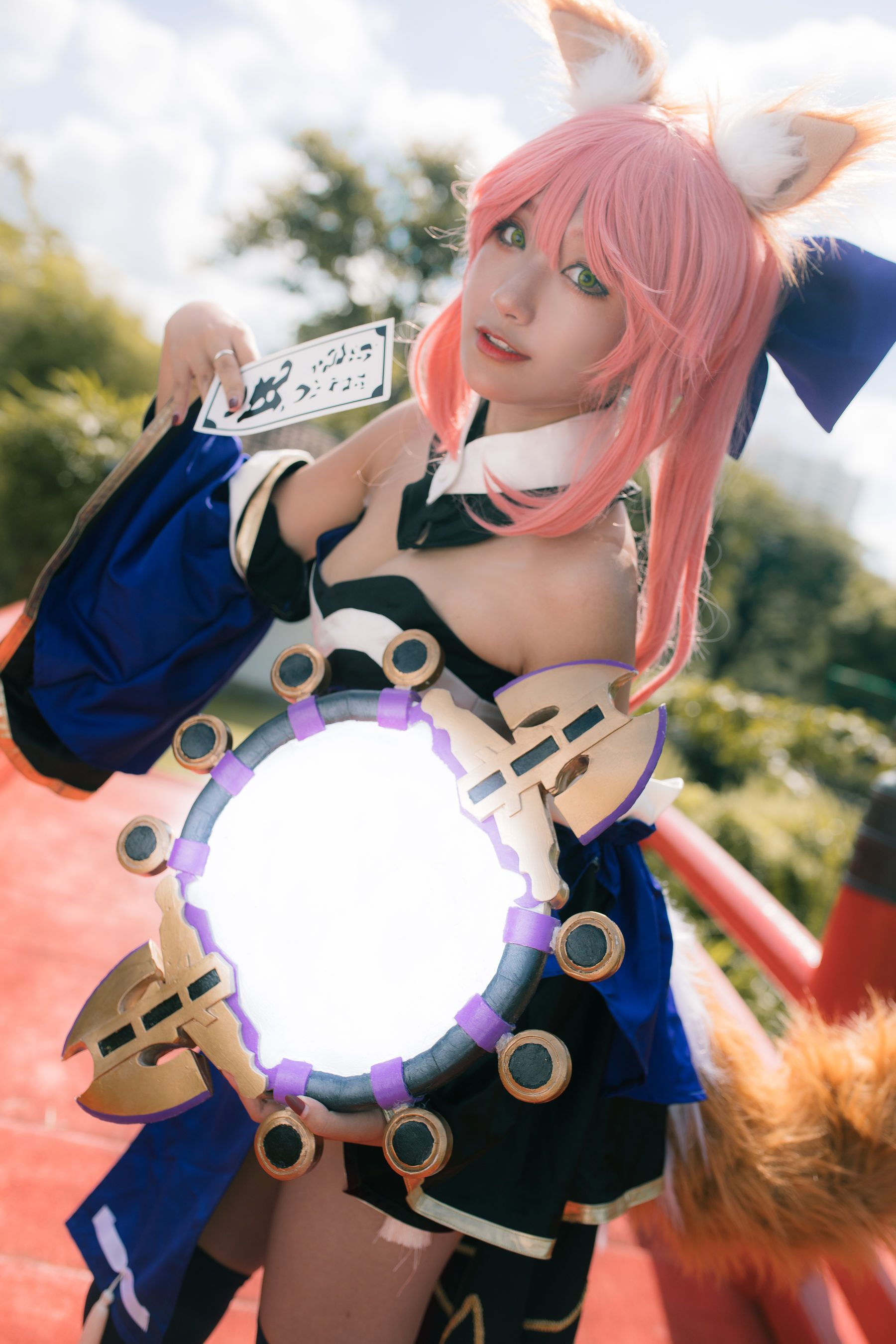 Roroki骷髅姫 – 玉藻の前 Cosplay-第5张
