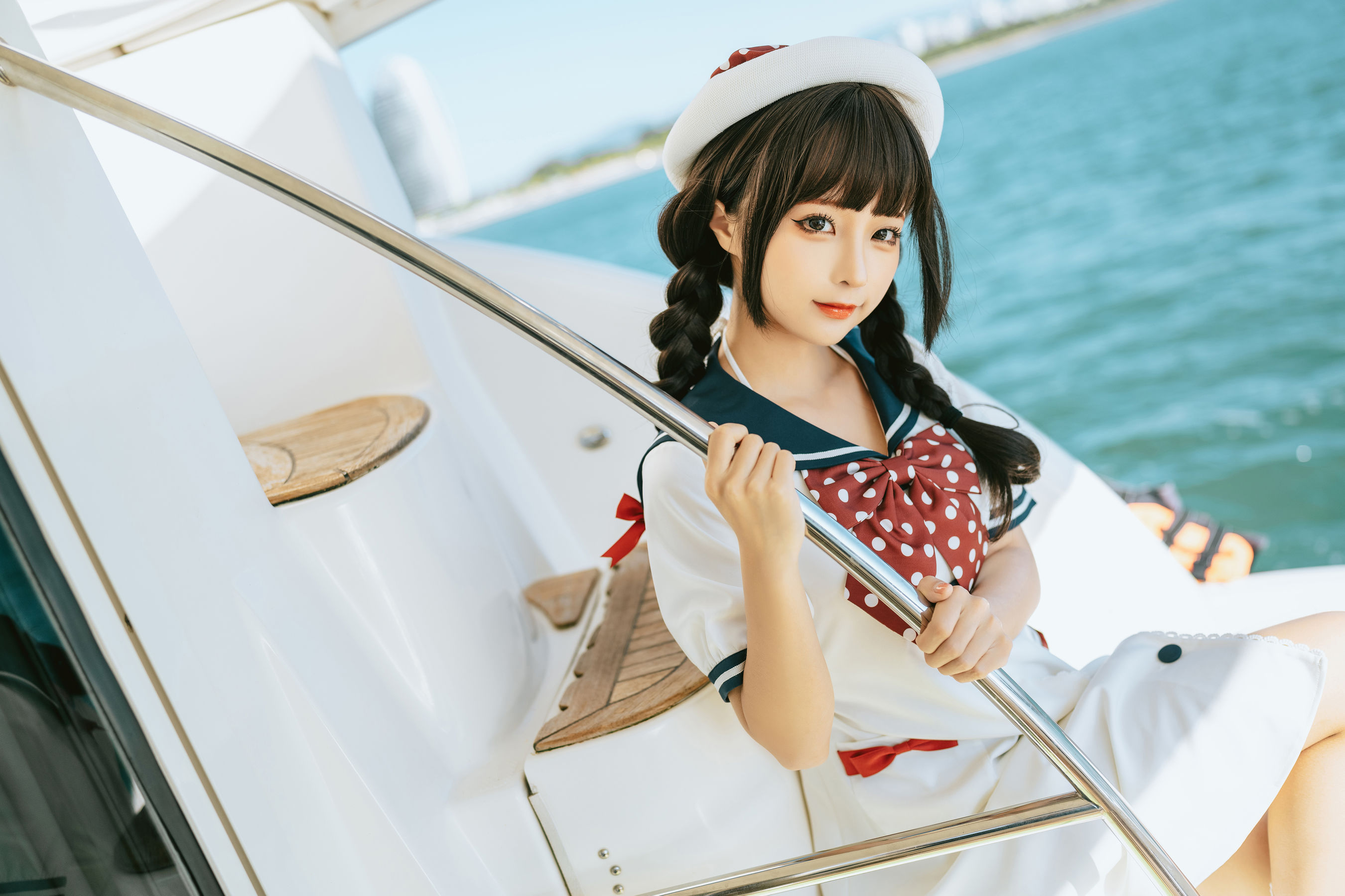 动漫博主蠢沫沫 – 水手日记（绅士版） Cosplay-第1张