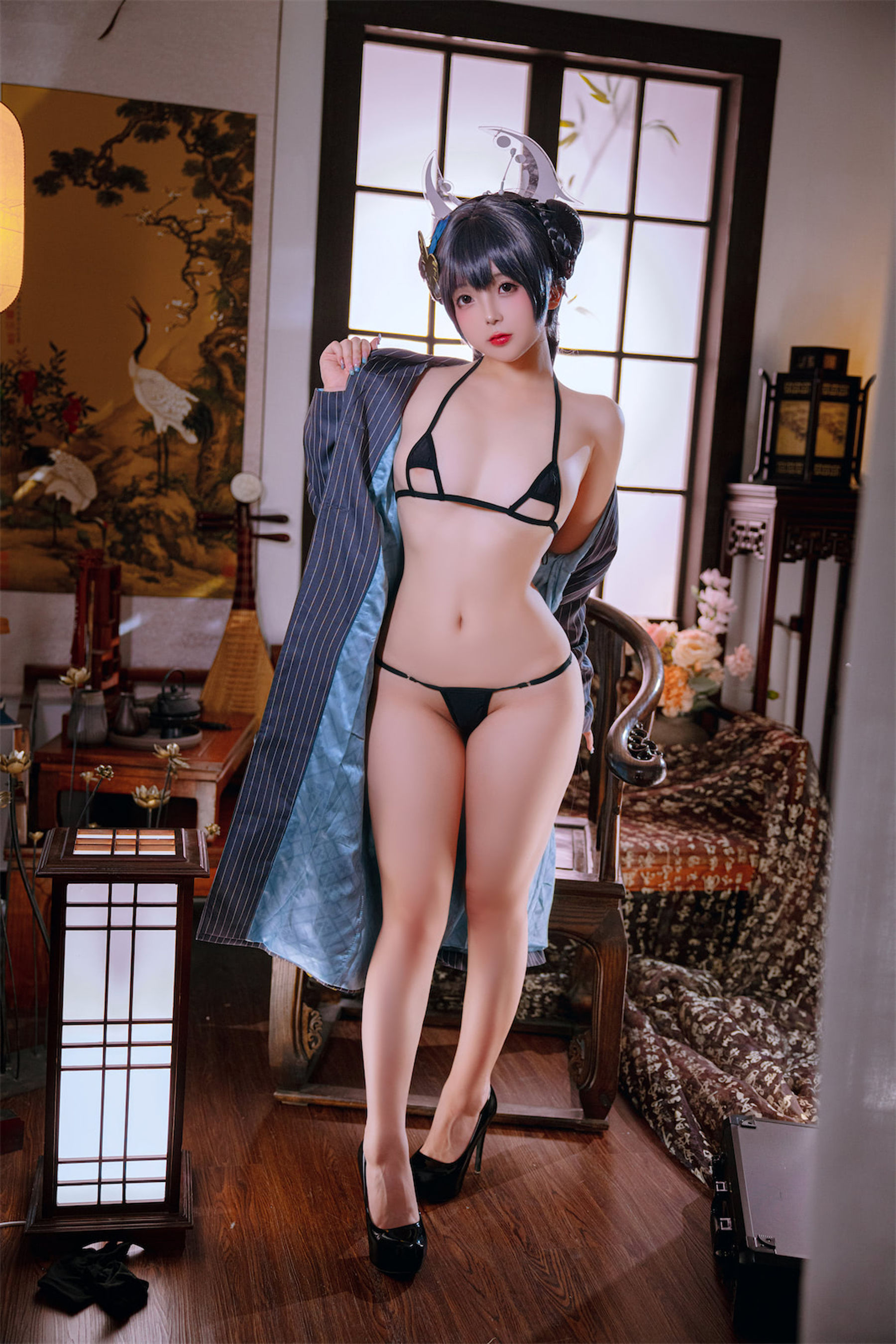 日奈娇 – 碧蓝档案妃咲 Cosplay-第4张