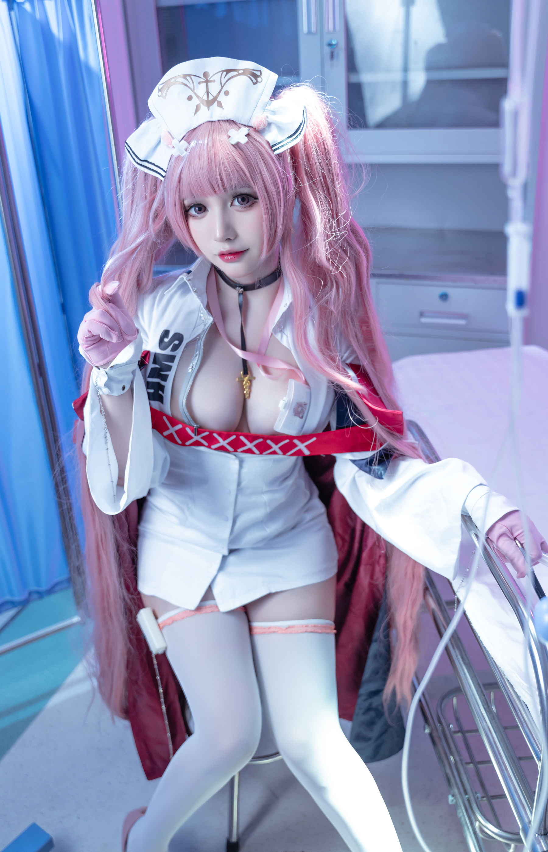 Shiroi_白井茶茶 – 碧蓝航线 英仙座护士 Cosplay-第2张