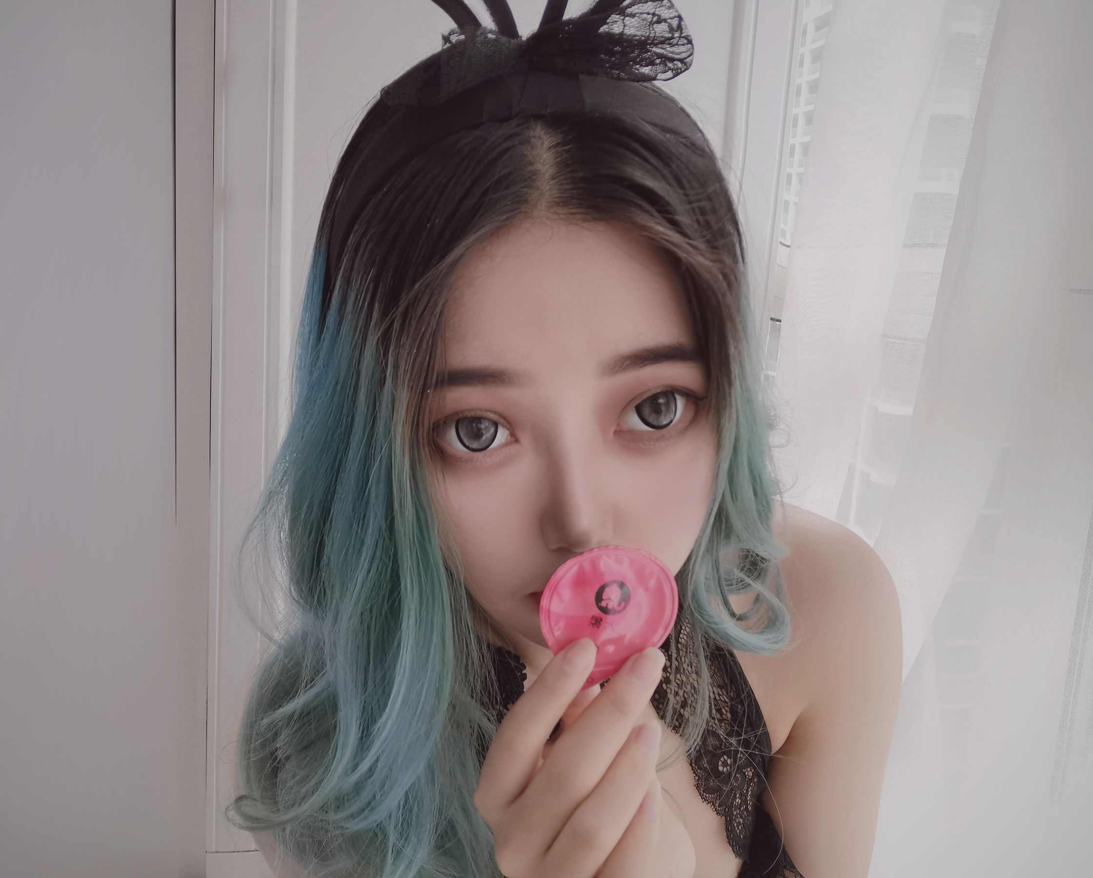 eloise软软 – 小粉盒黑兔子 Cosplay-第1张
