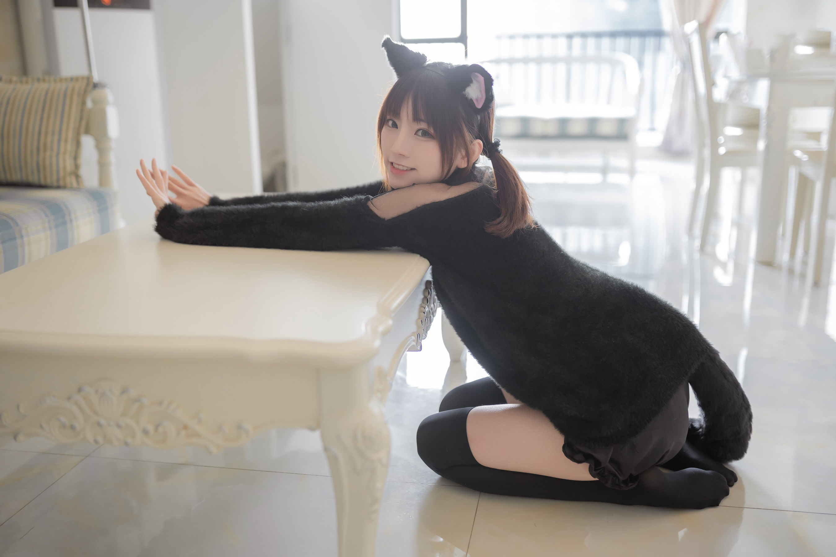 动漫博主Kitaro_绮太郎 – 黑喵 Cosplay-第14张