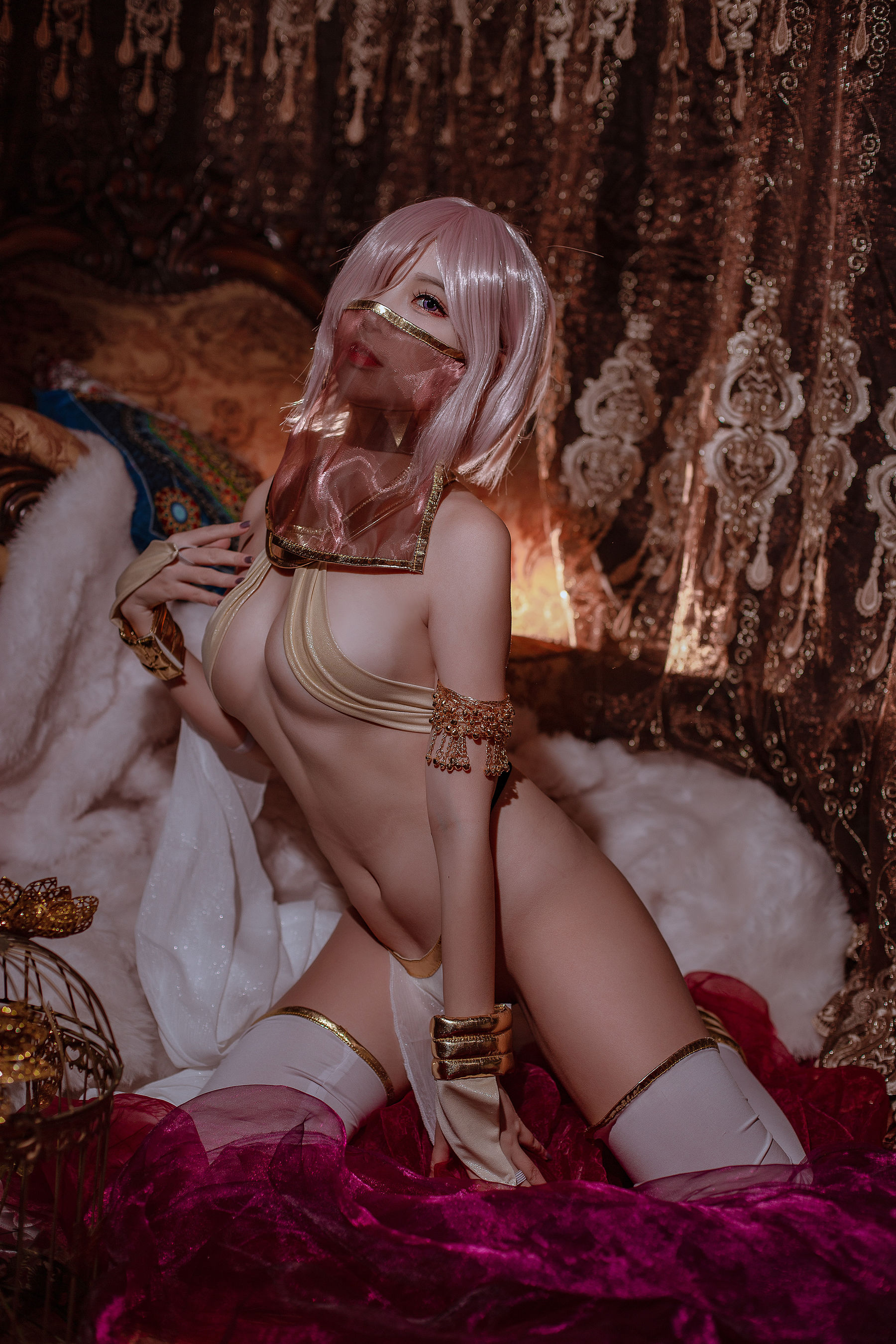 人气Coser二佐Nisa – fate玛修舞娘 Cosplay-第3张
