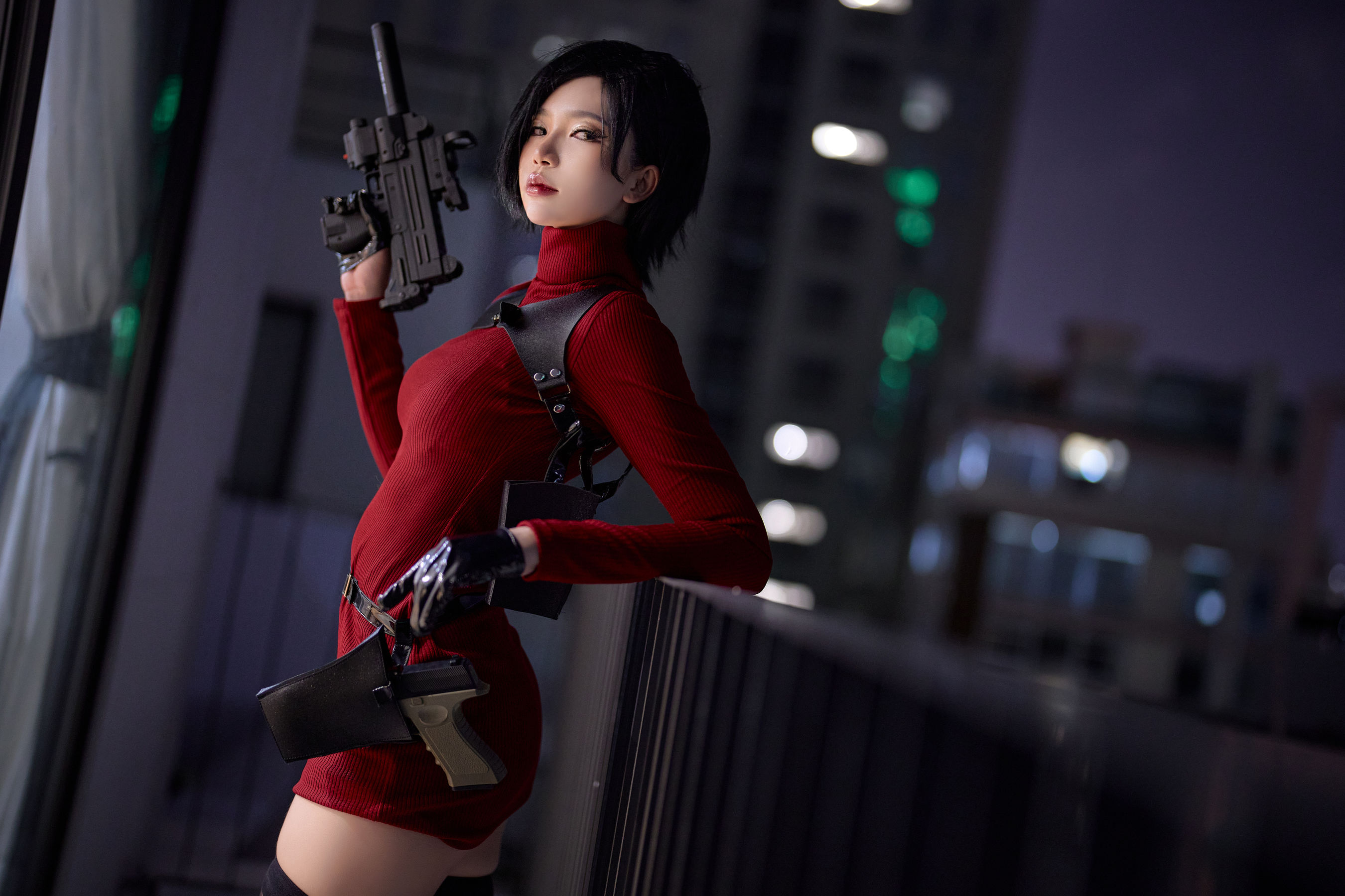 ZinieQ – Ada Wong RE4 Remake Cosplay-第5张
