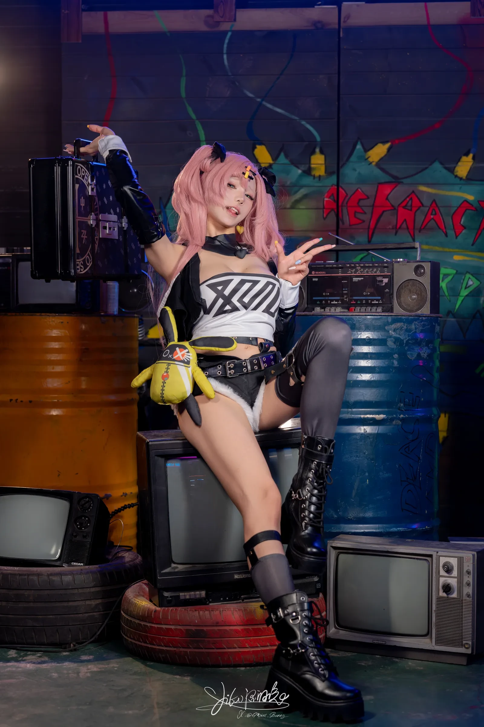 咬一口兔娘 – 『明日香特殊作战』 拾光独白 Cosplay-第4张