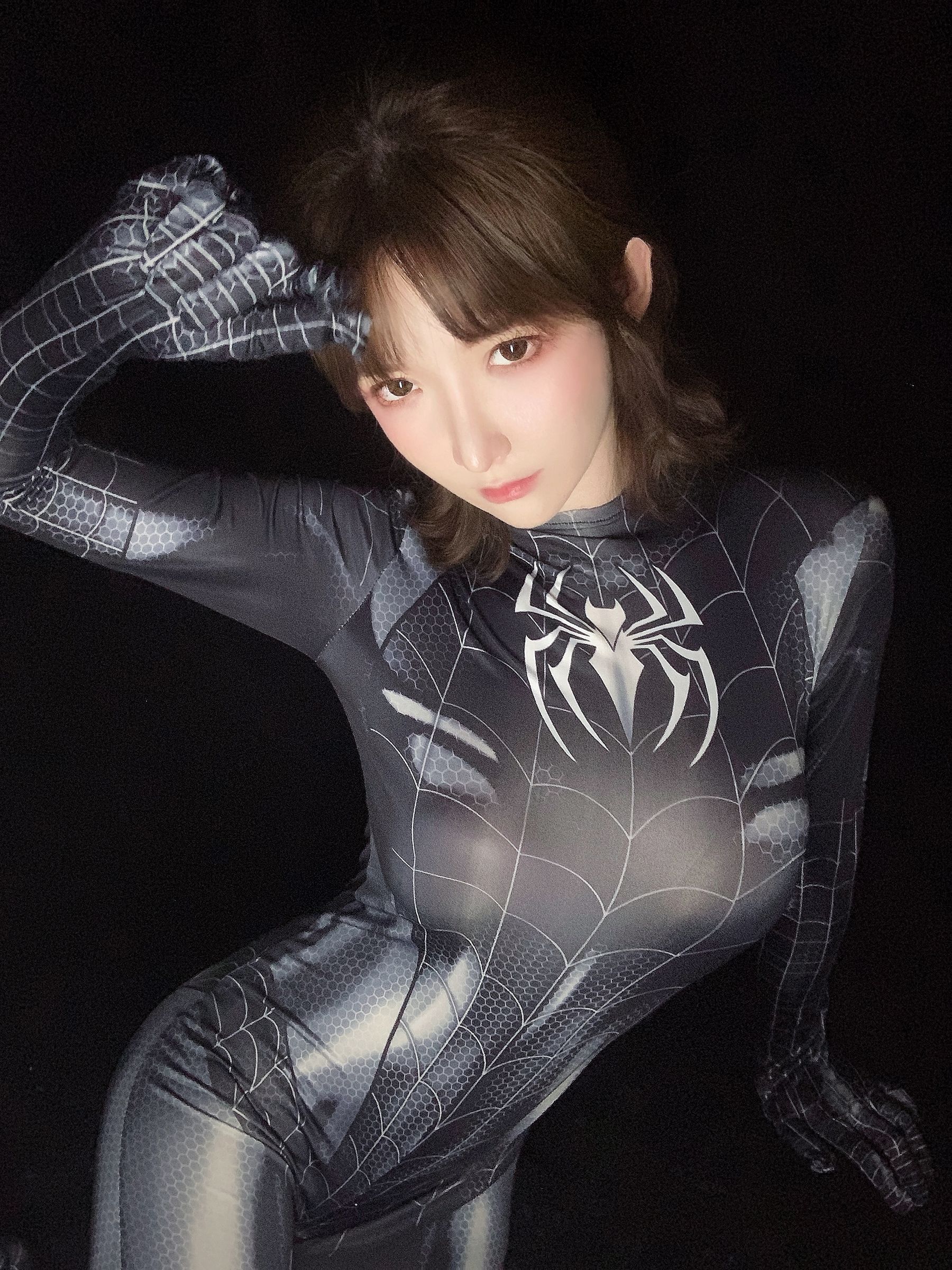 一小央泽 – 黑蜘蛛 Cosplay-第3张