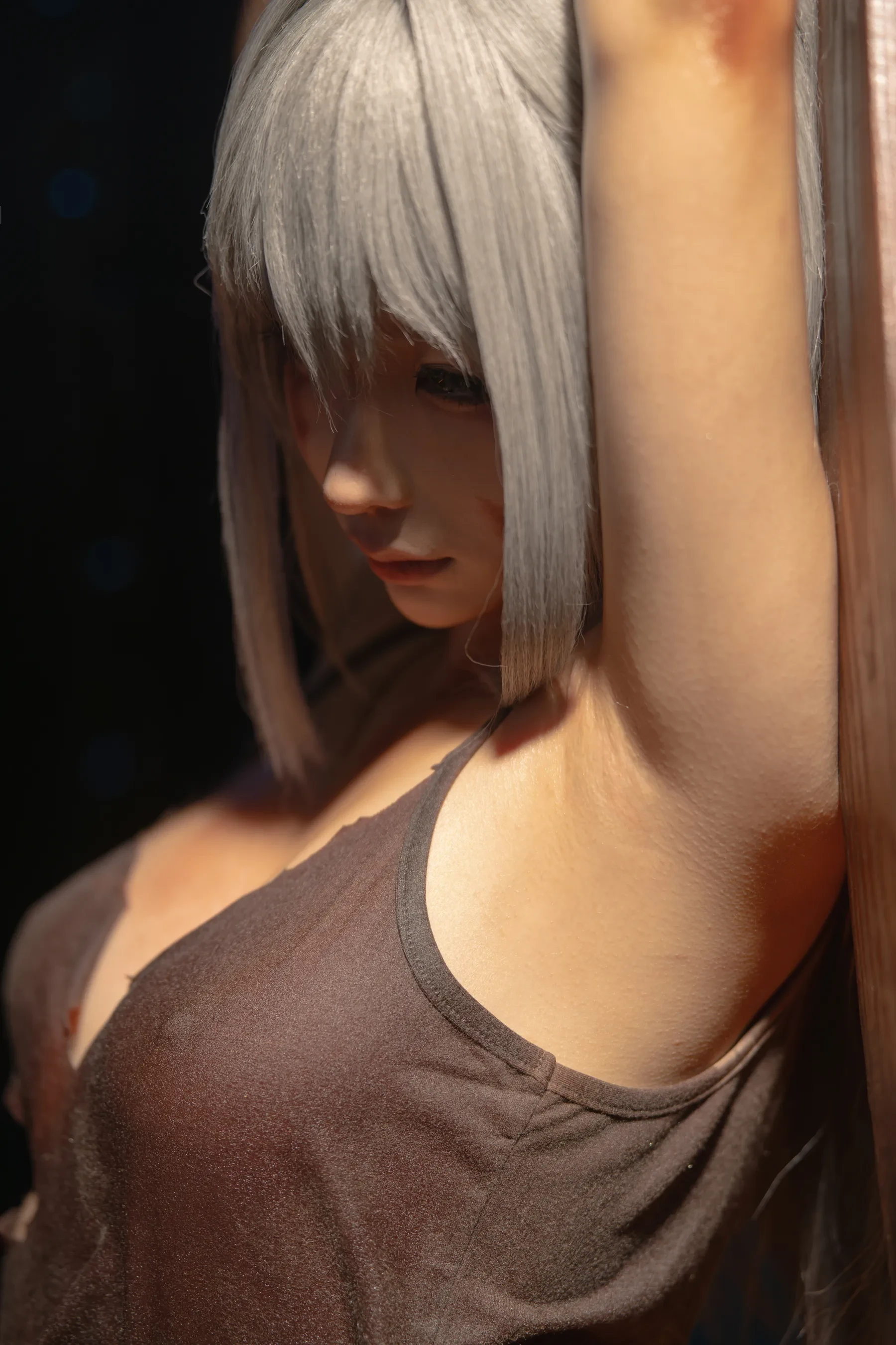 蠢沫沫 – 奴隶少女希尔薇 Cosplay-第2张