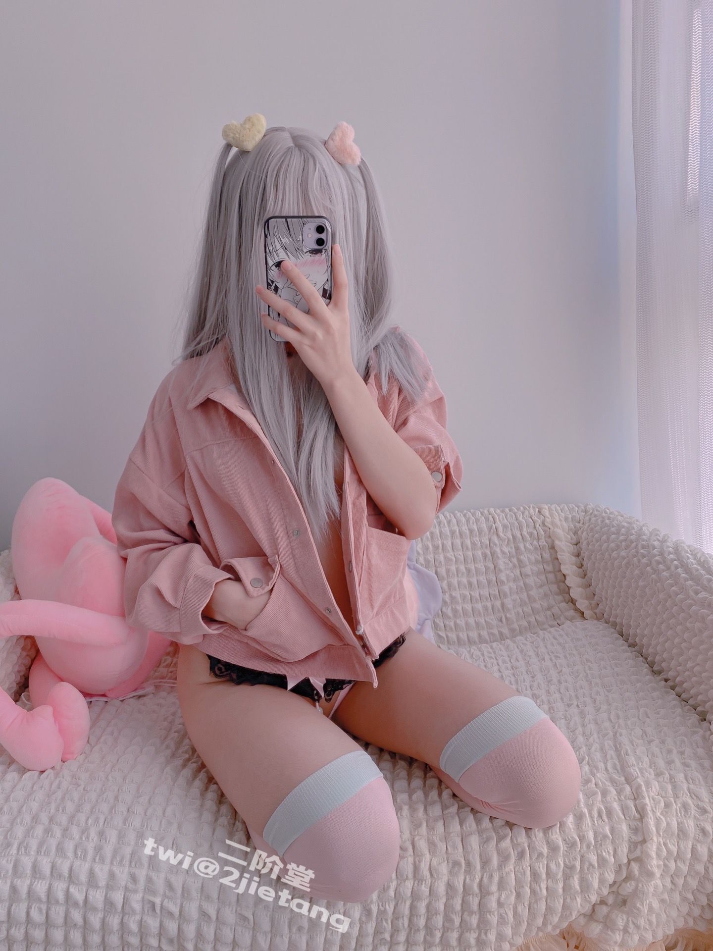 二阶堂 – 今天是粉色 Cosplay-第2张