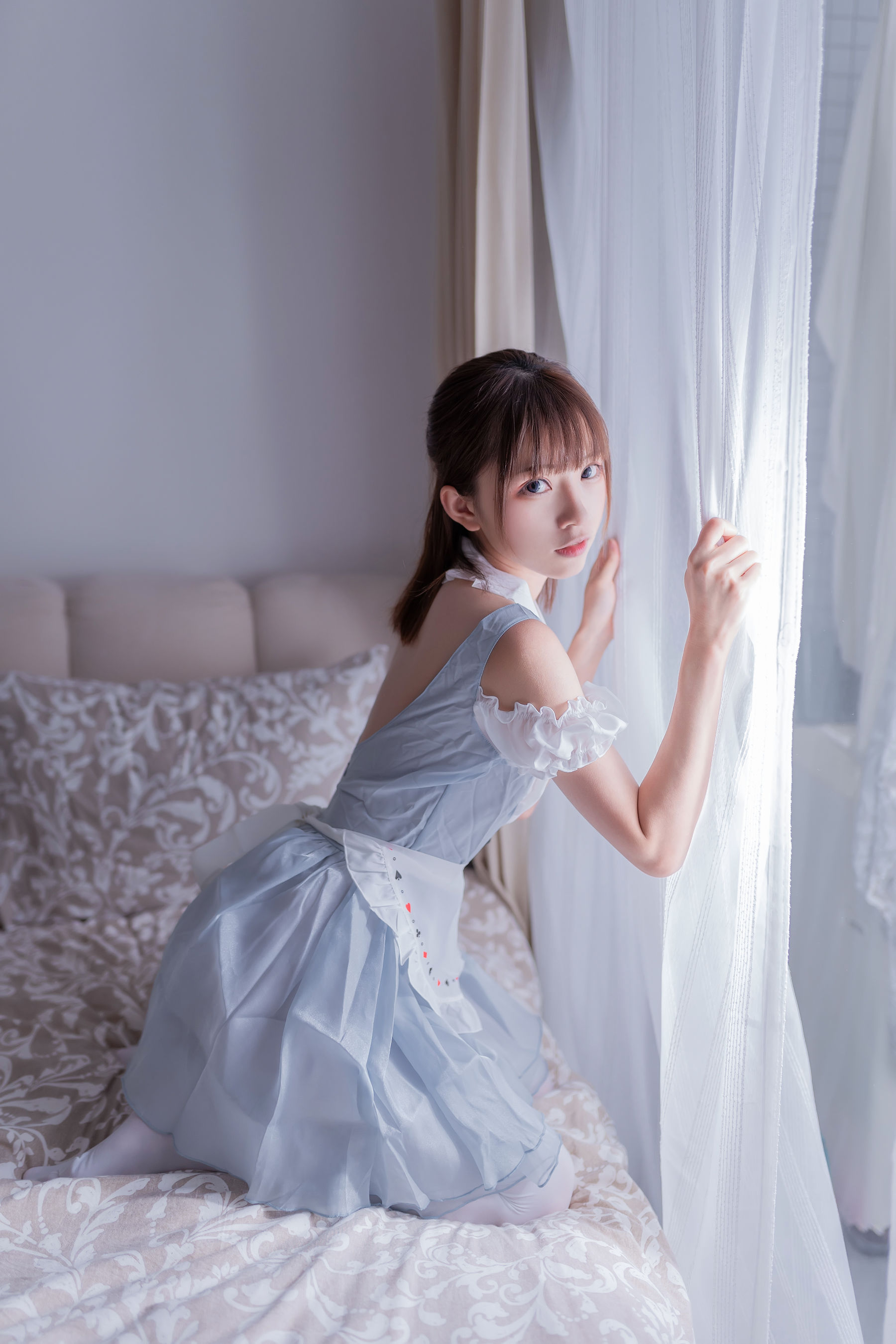 动漫博主Kitaro_绮太郎 – 白情女仆 Cosplay-第3张