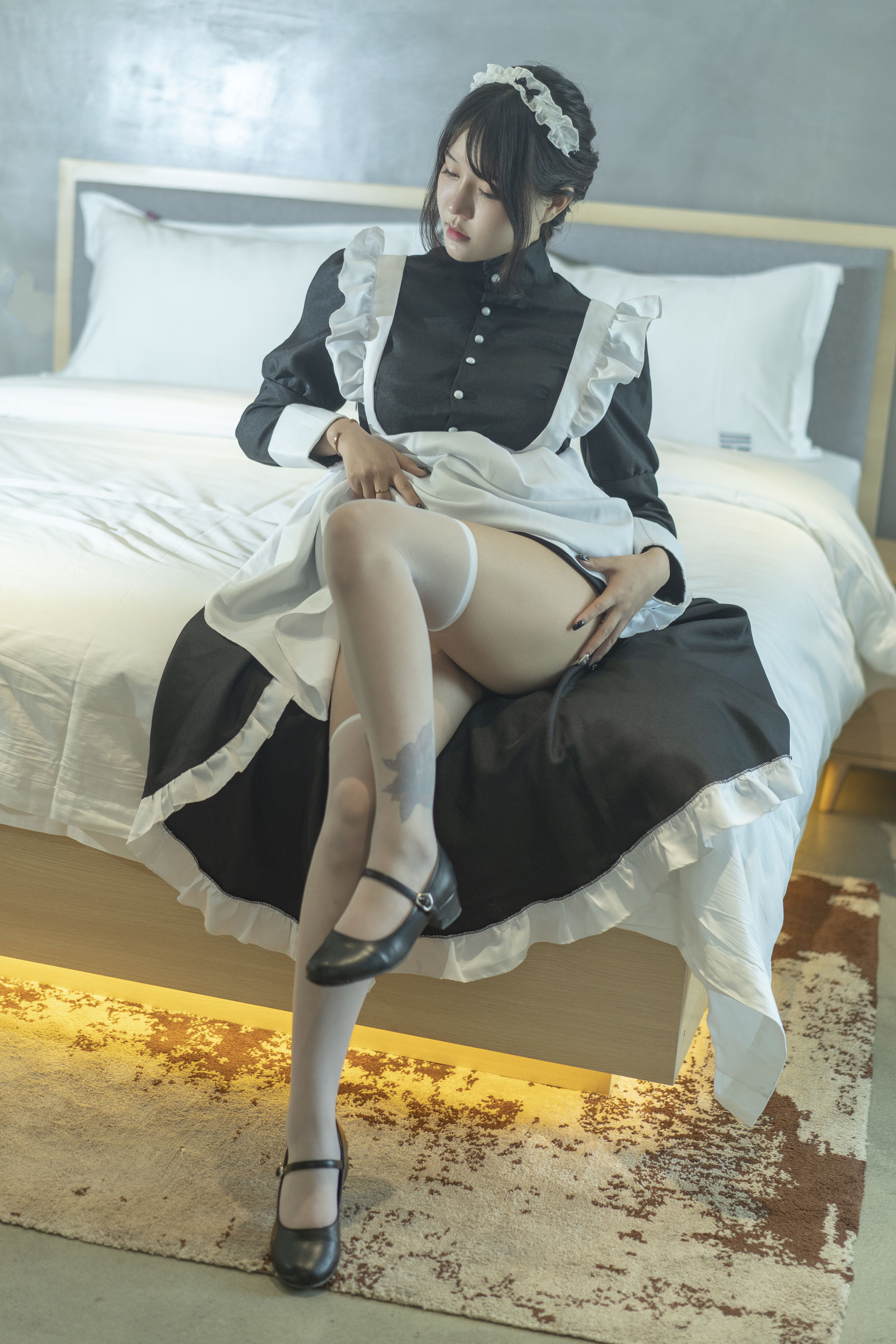 微博妹子 汐 – 奴仆 Cosplay-第1张