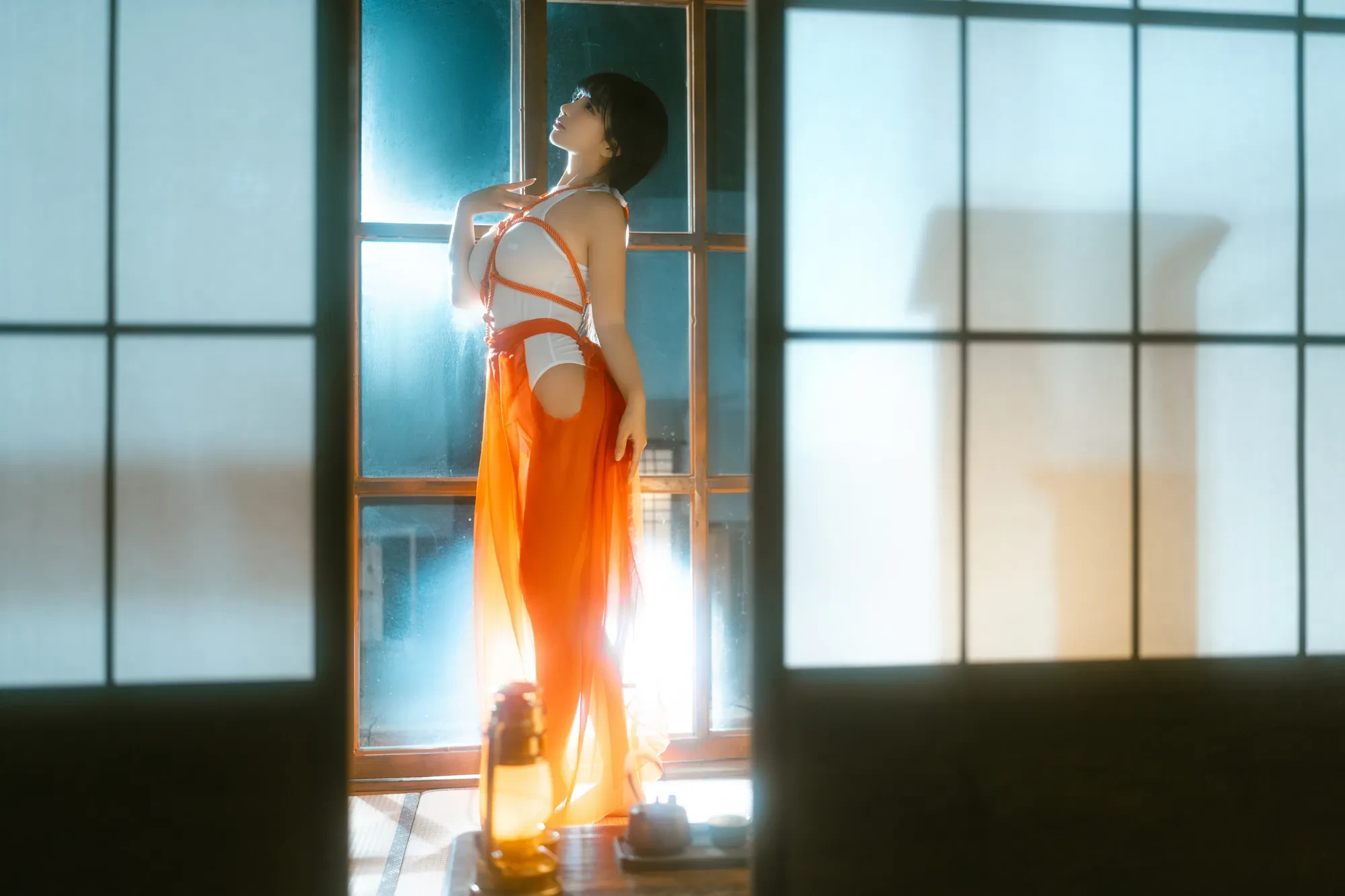 桜井宁宁 – 绳艺巫女 Cosplay-第4张