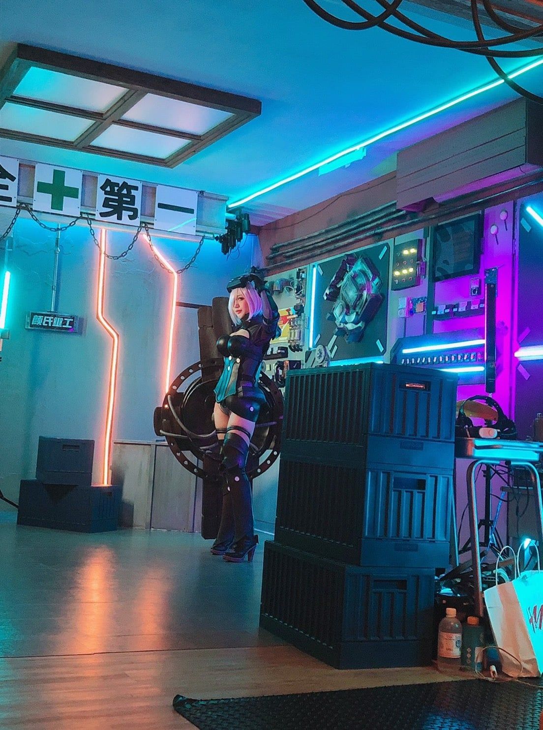 七七小姐 – 玛修 Cosplay-第40张