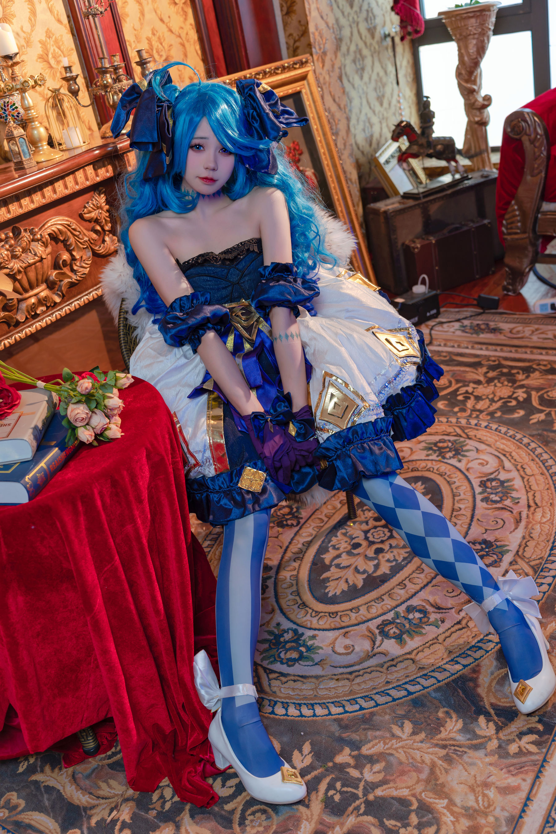 咬一口兔娘 – 兔兔班车 格温 Cosplay-第38张